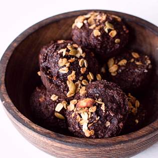 Recipe preview Chocolate Banana Crunch Muffins