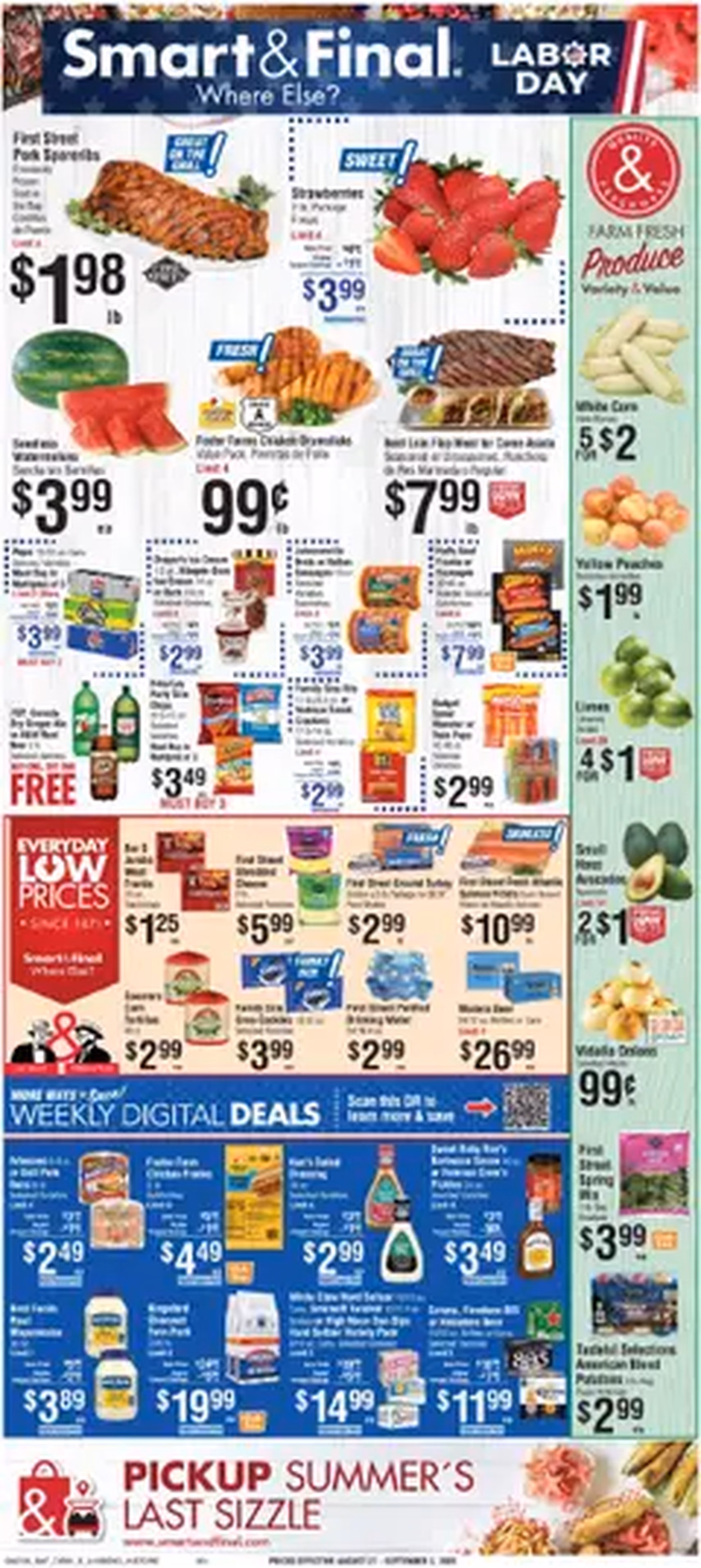 Smart & Final Weekly Ad - valid flyer from 08/27/2025, page 1 of 1