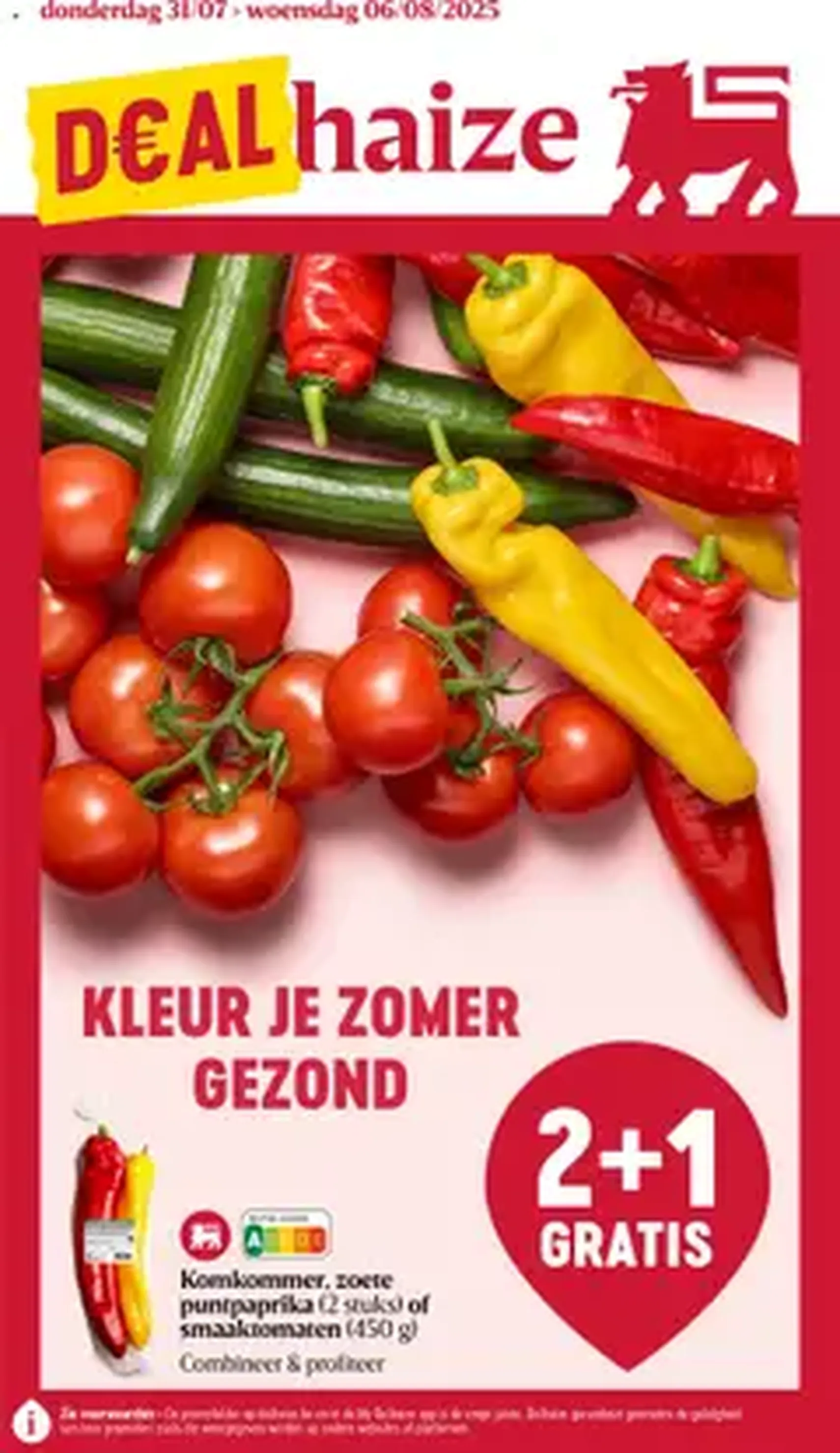 Delhaize folder week 31 - geldige folder vanaf 31/07/2025 pagina 1 van 1