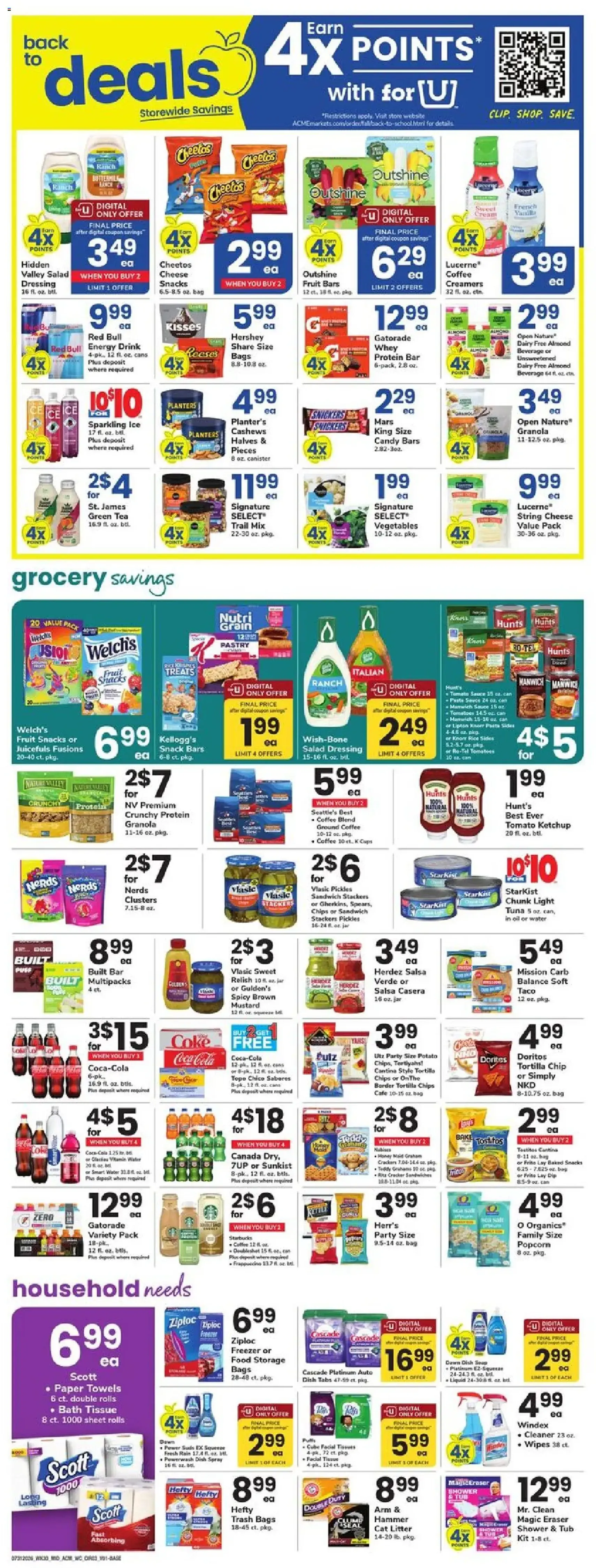 Acme Weekly Ad - valid flyer from 07/31/2026, page 3 of 5