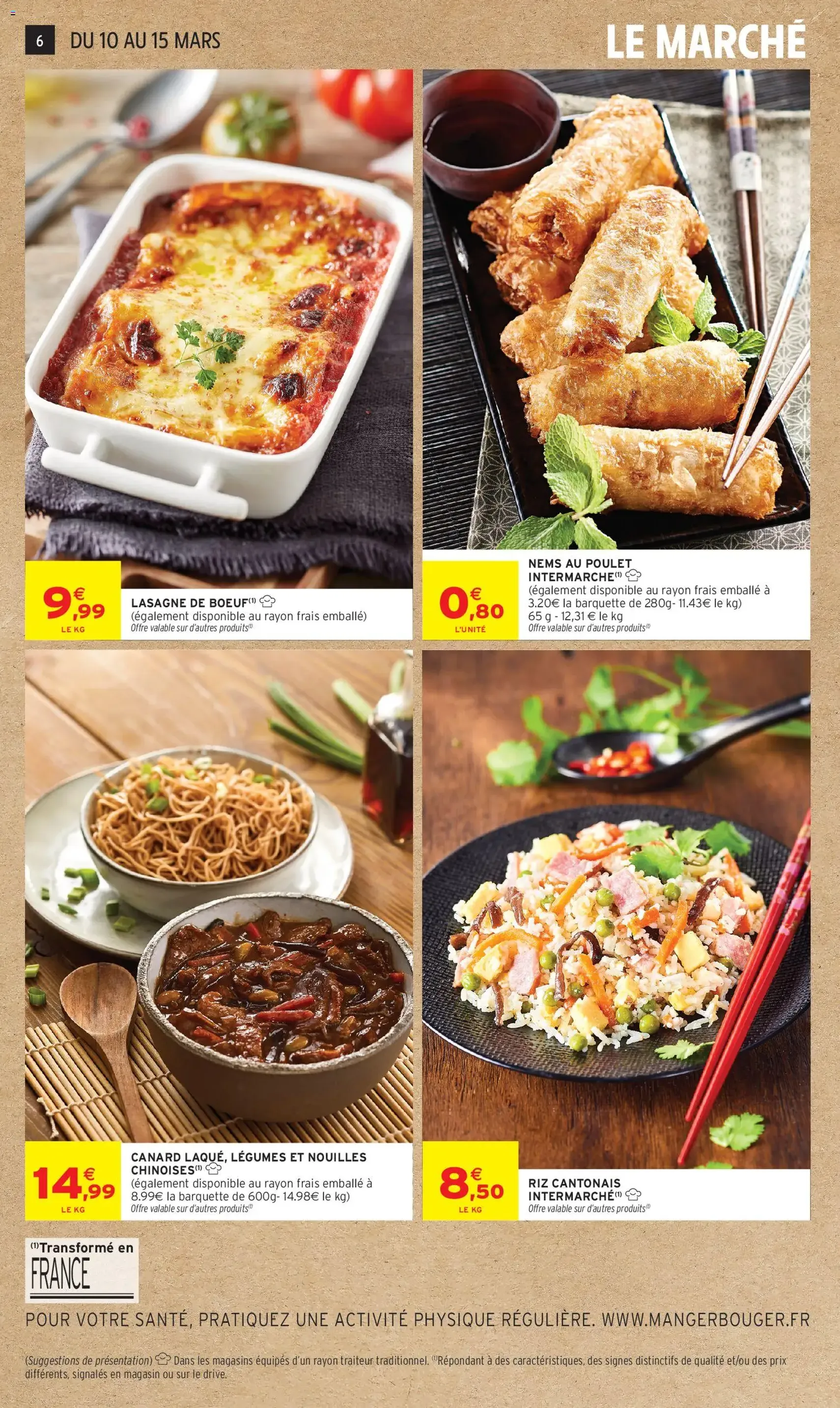 Intermarché catalogue semaine 11 - brochure valable à partir du 10/03/2026, page 6 sur 40