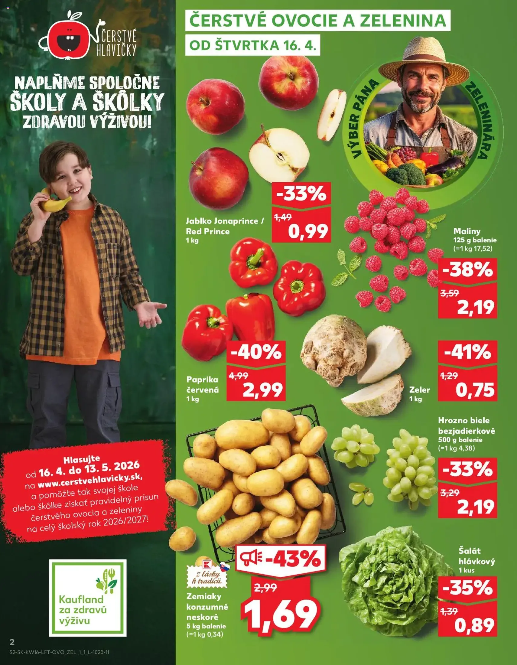 Kaufland leták - platný leták od 16.04.2026 strana 2 z 76