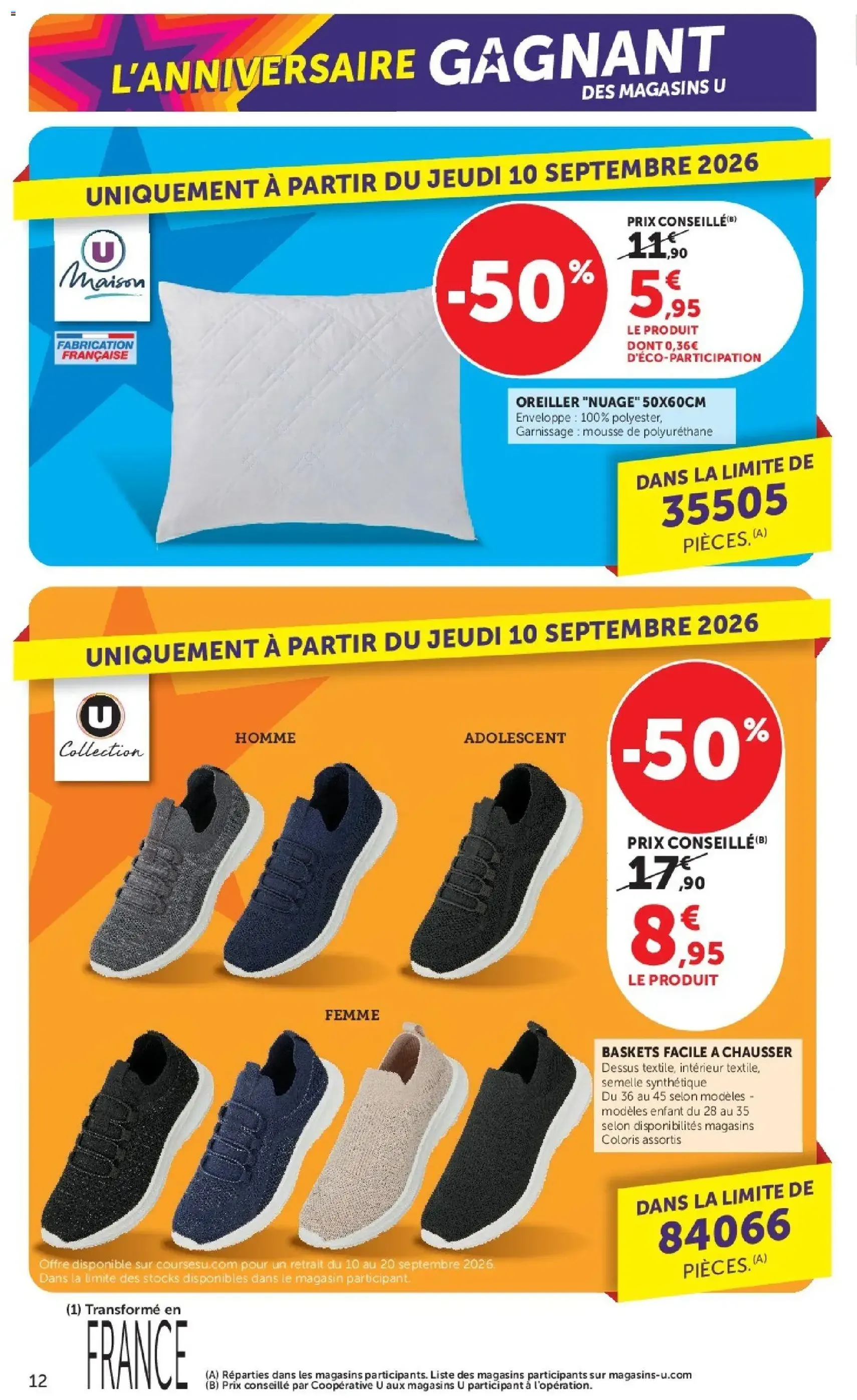 Hyper U catalogue - brochure valable à partir du 08/09/2026, page 12 sur 52