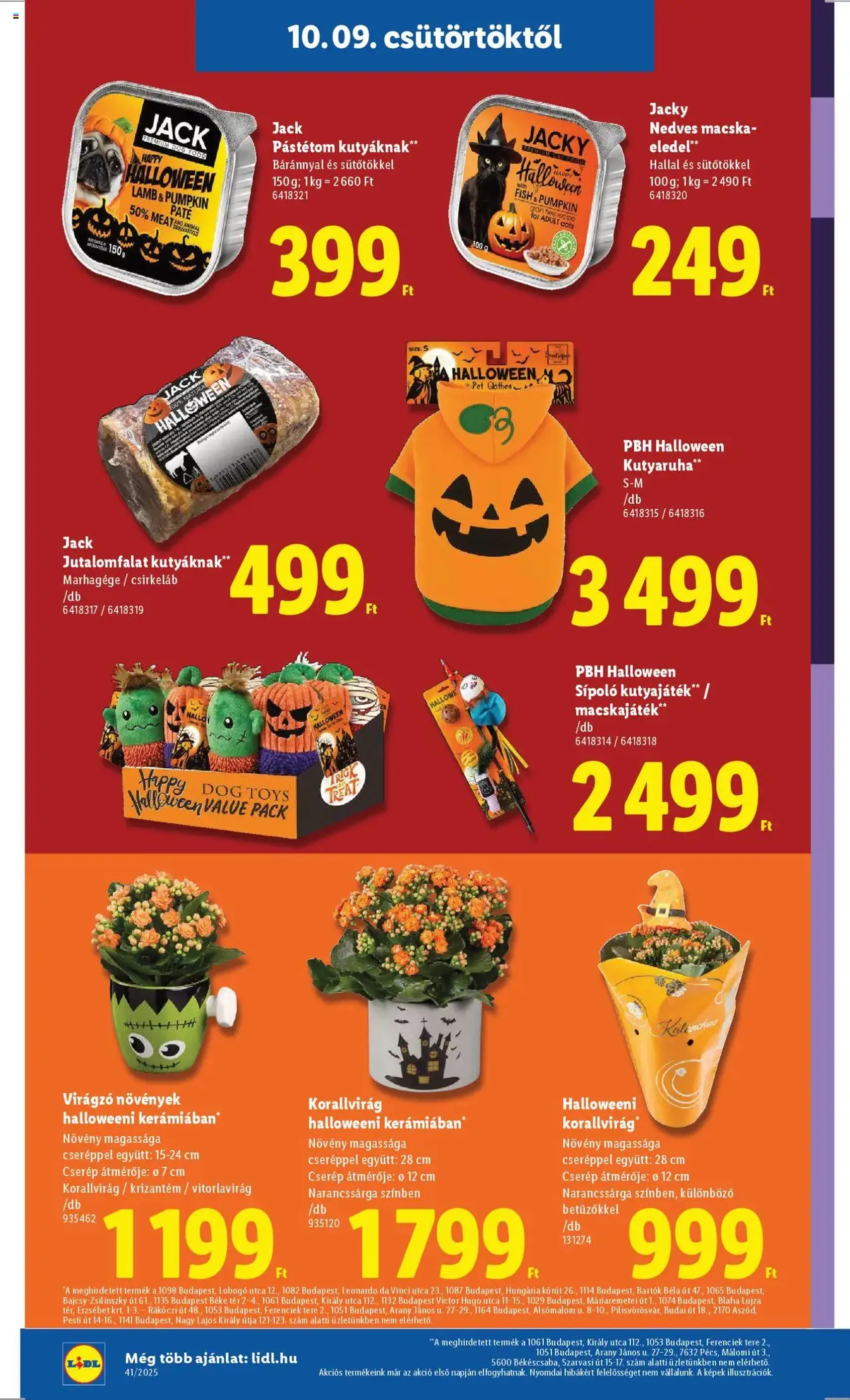 Lidl Akciós újság - 2025.10.09. érvényes szórólap 22 oldal 64 oldalból