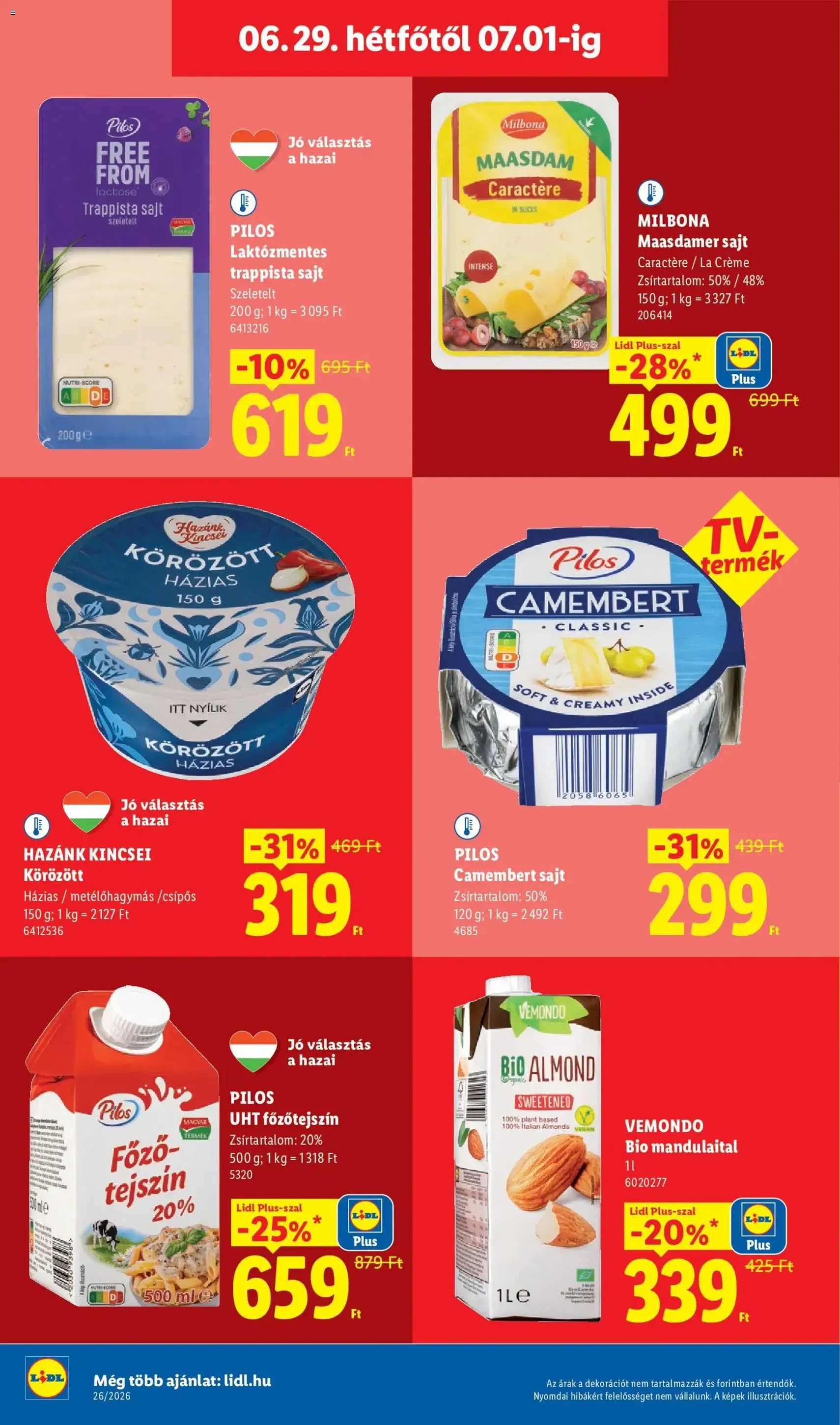 Lidl akciós újság - 2026.06.25. érvényes szórólap 62 oldal 74 oldalból