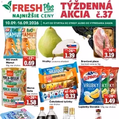 Fresh leták - náhľad letáku platný od 10.09.2026