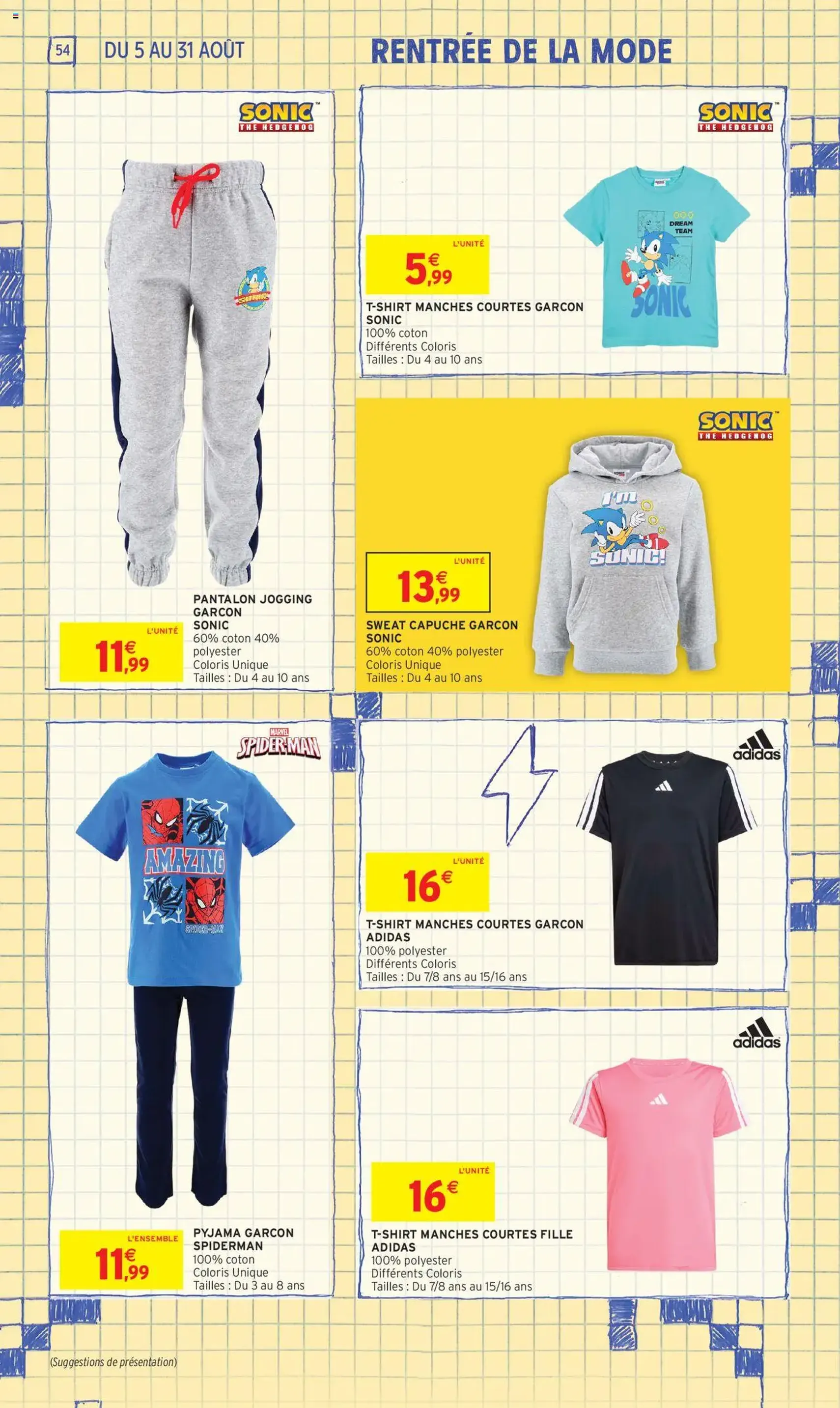 Intermarché - 70% en avantage carte sur une sélection rentrée des classes - brochure valable à partir du 05/08/2025, page 54 sur 60 Intermarché - 70% en avantage carte sur une sélection rentrée des classes - brochure valable à partir du 05/08/2025, page 54 sur 60