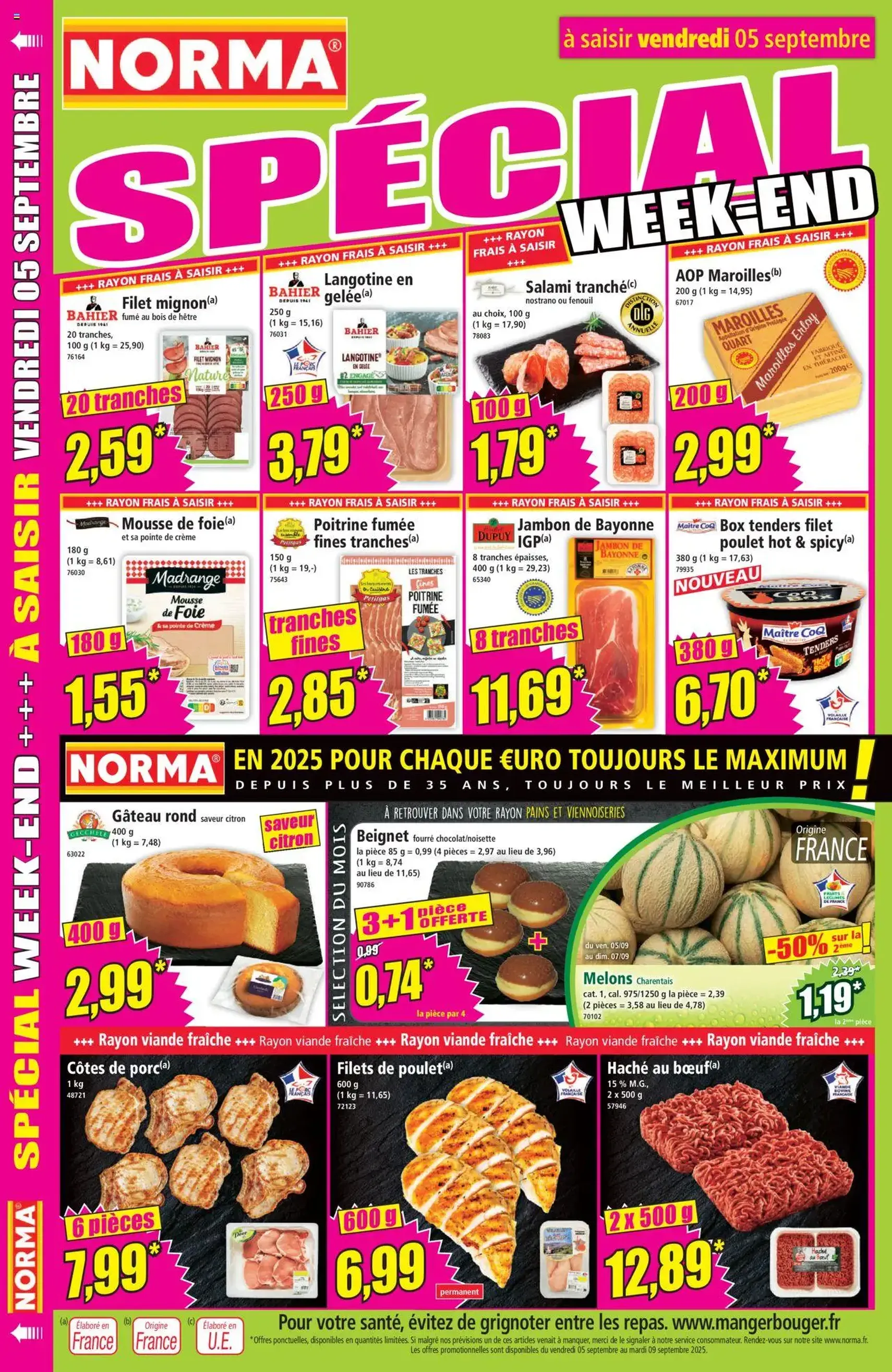 Norma catalogue - brochure valable à partir du 03/09/2025, page 14 sur 14 Norma catalogue - brochure valable à partir du 03/09/2025, page 14 sur 14