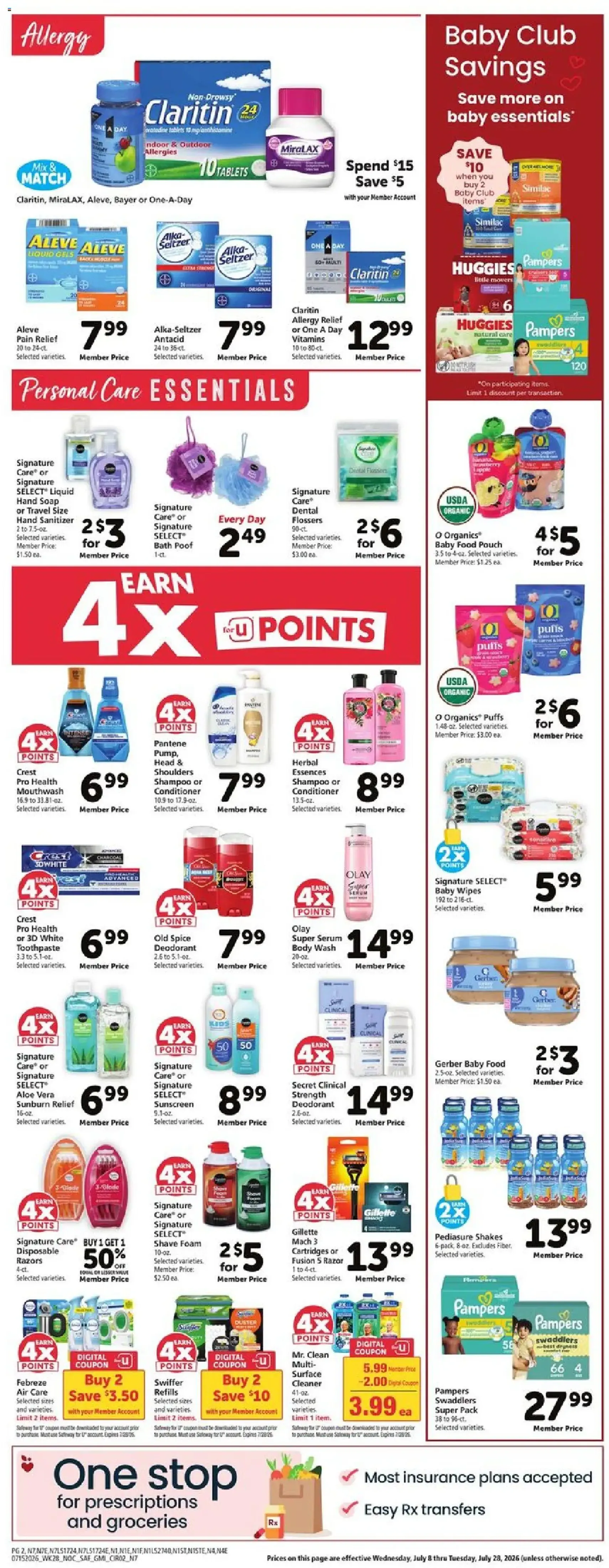Safeway Weekly Ad - valid flyer from 07/15/2026, page 9 of 10