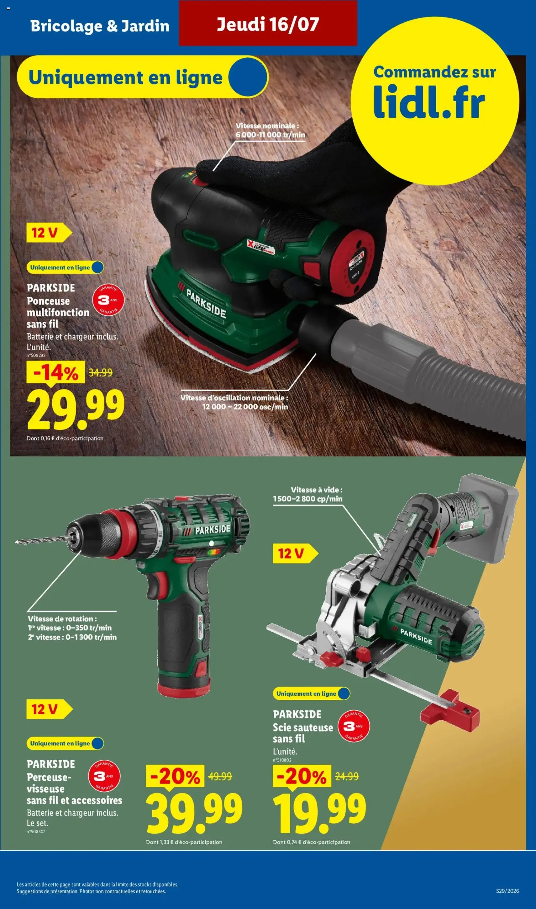 LIDL catalogue - brochure valable à partir du 16/07/2026, page 41 sur 61