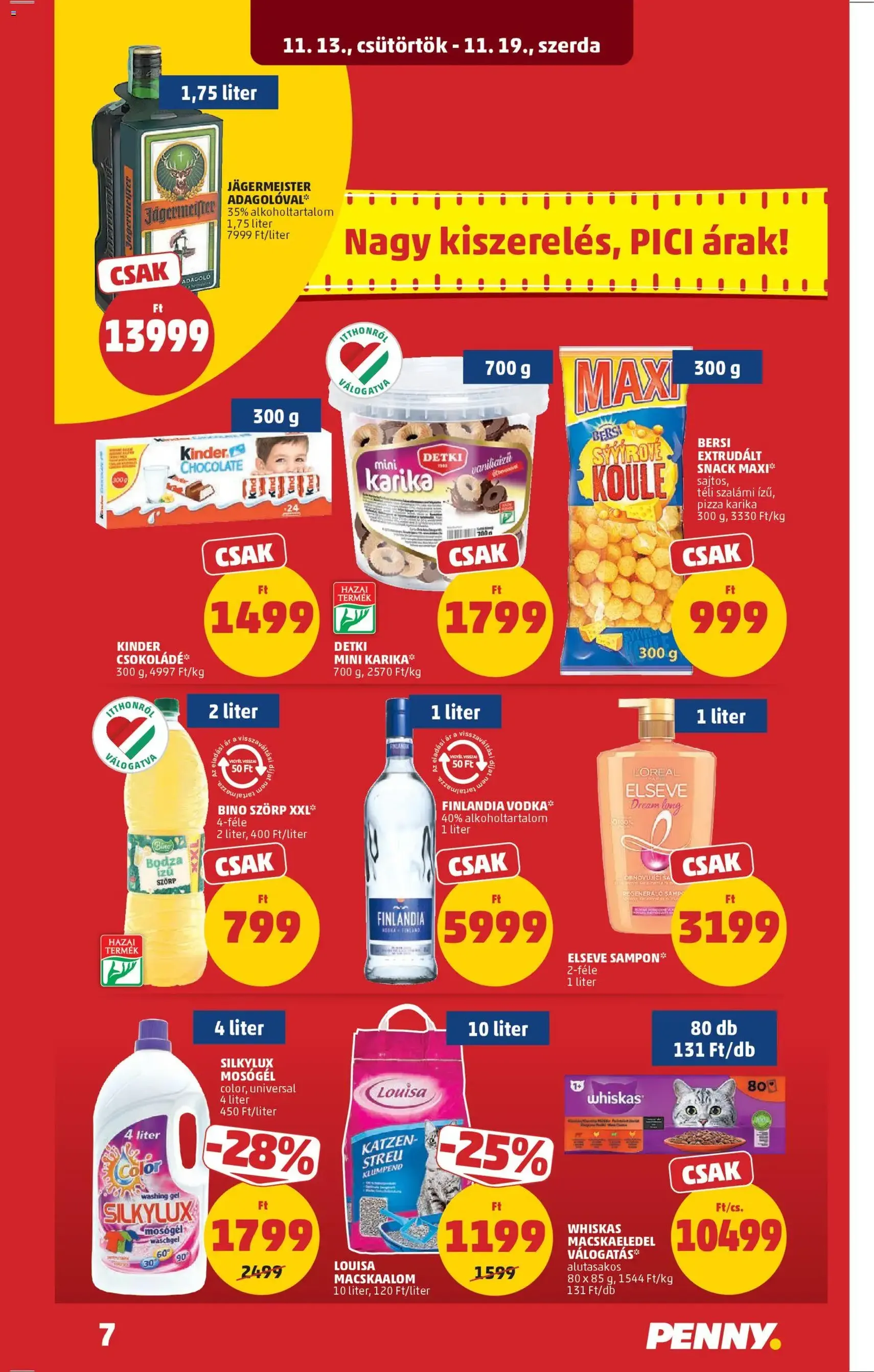 PENNY Akciós újság - 2025.11.13. érvényes szórólap 9 oldal 45 oldalból