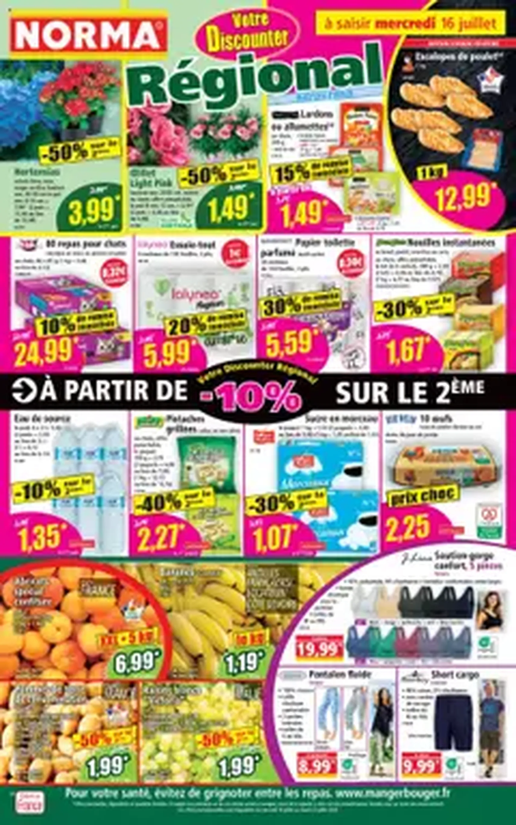 Norma catalogue - brochure valable à partir du 16/07/2025, page 1 sur 1