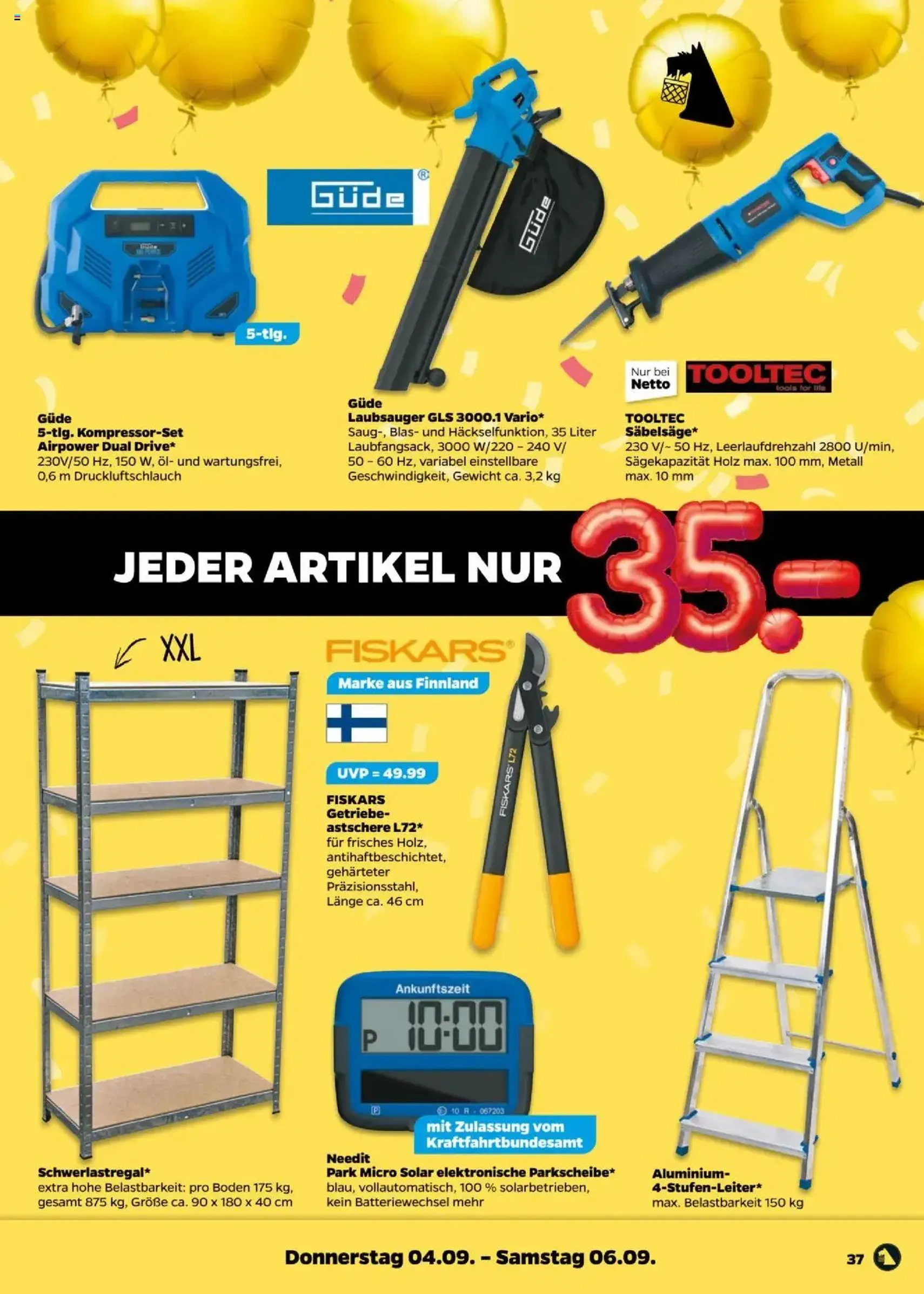 Netto Prospekt - Gültiger Prospekt ab 01.09.2025, Seite 37 von insgesamt 50 Netto Prospekt - Gültiger Prospekt ab 01.09.2025, Seite 37 von insgesamt 50