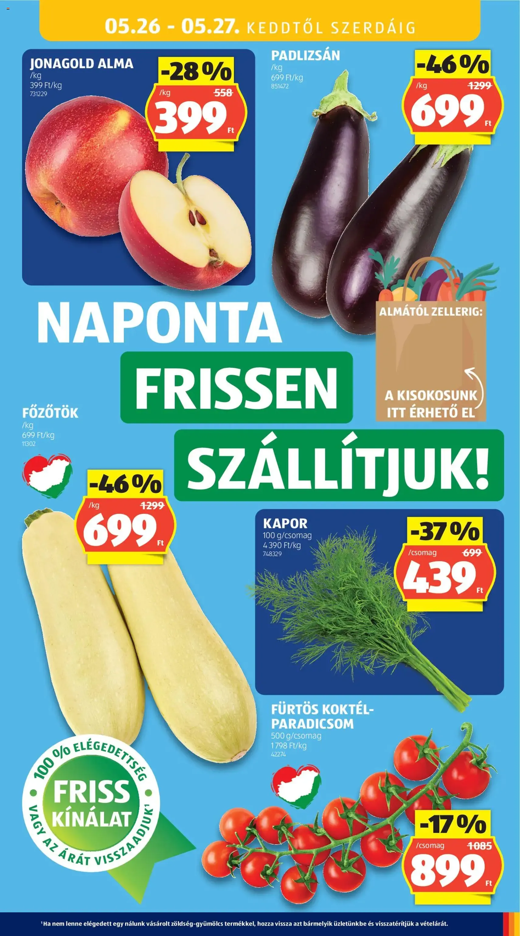 Aldi akciós újság - 2026.05.21. érvényes szórólap 33 oldal 65 oldalból