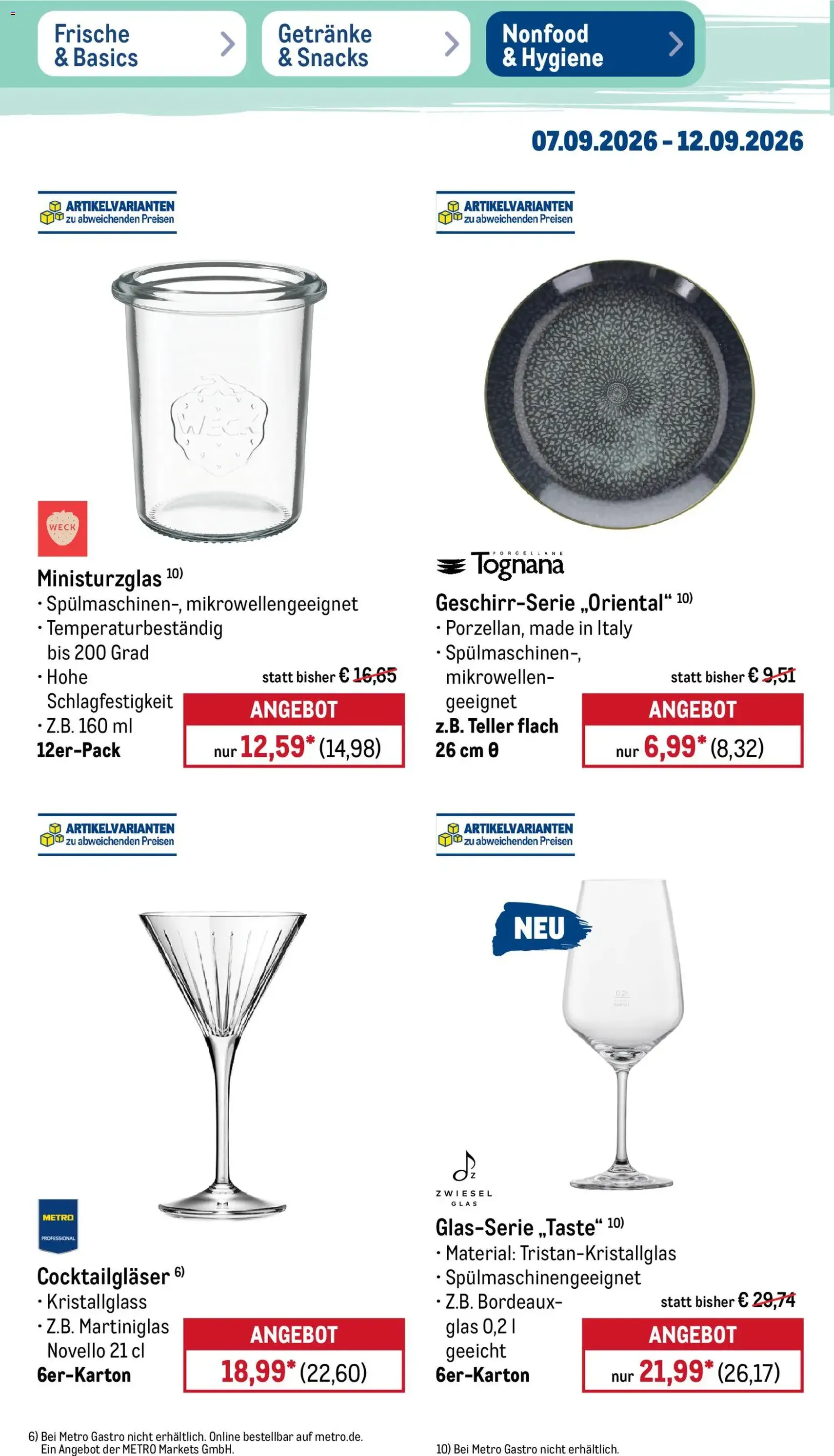 Metro Prospekt - Gültiger Prospekt ab 07.09.2026, Seite 44 von insgesamt 55