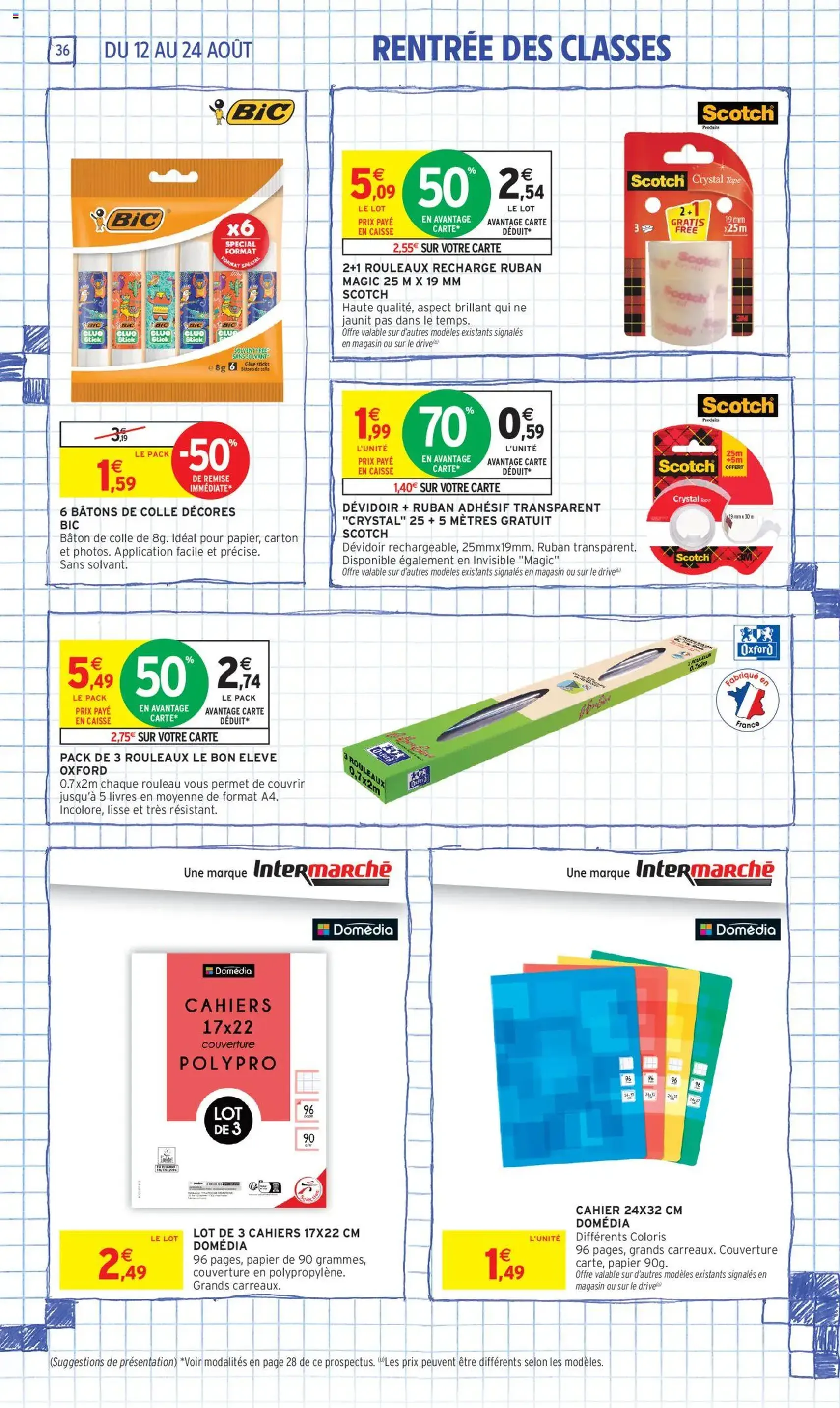 Intermarché catalogue semaine 32 - brochure valable à partir du 12/08/2025, page 36 sur 40
