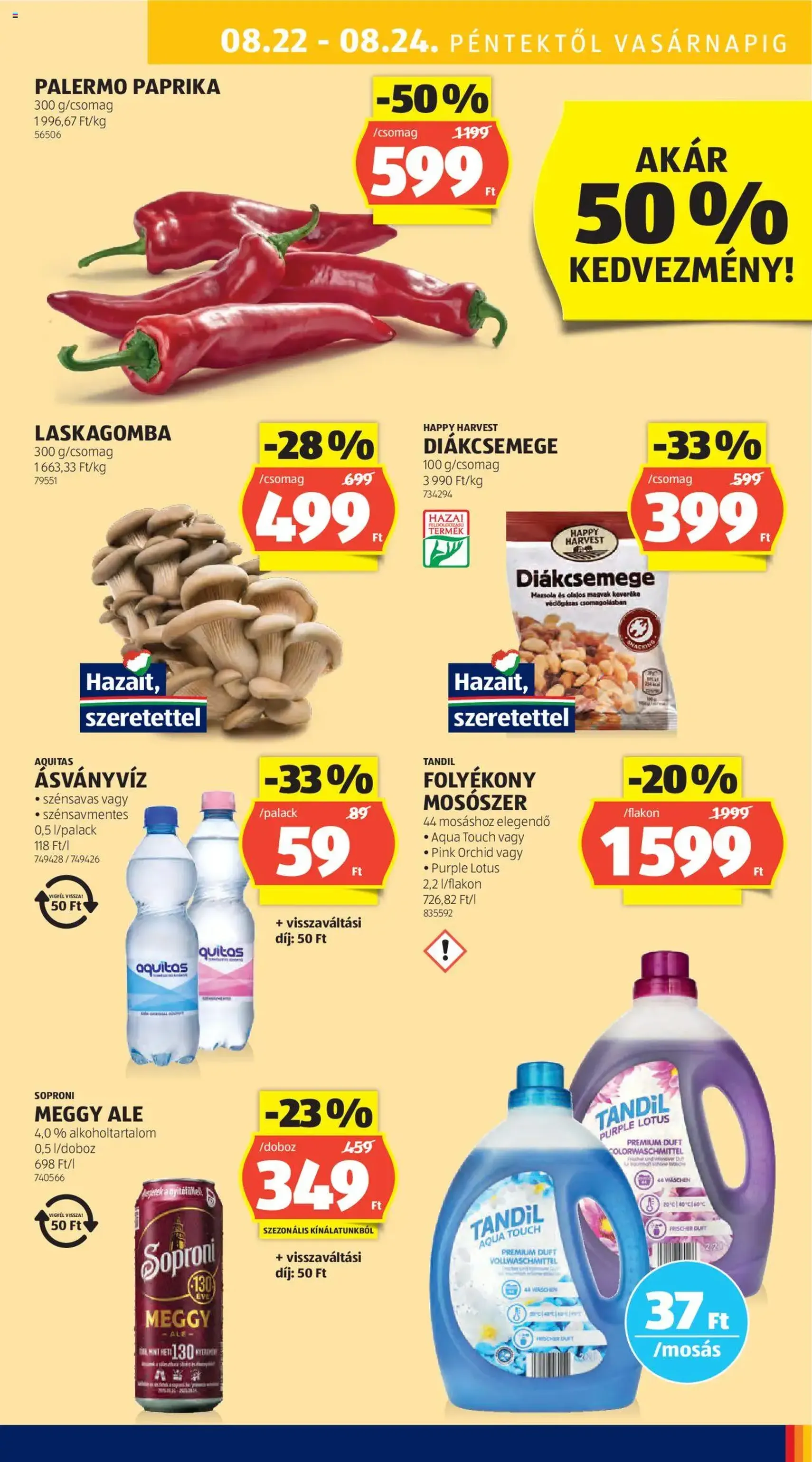 Aldi Akciós újság - 2025.08.21. érvényes szórólap 43 oldal 46 oldalból