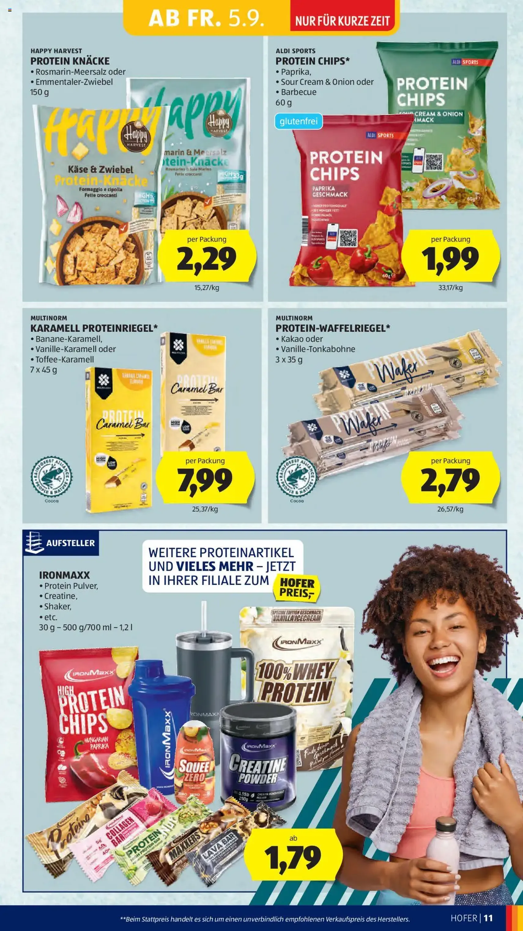 Hofer Flugblatt - Gültiger Prospekt ab 05.09.2025, Seite 13 von insgesamt 45 Hofer Flugblatt - Gültiger Prospekt ab 05.09.2025, Seite 13 von insgesamt 45