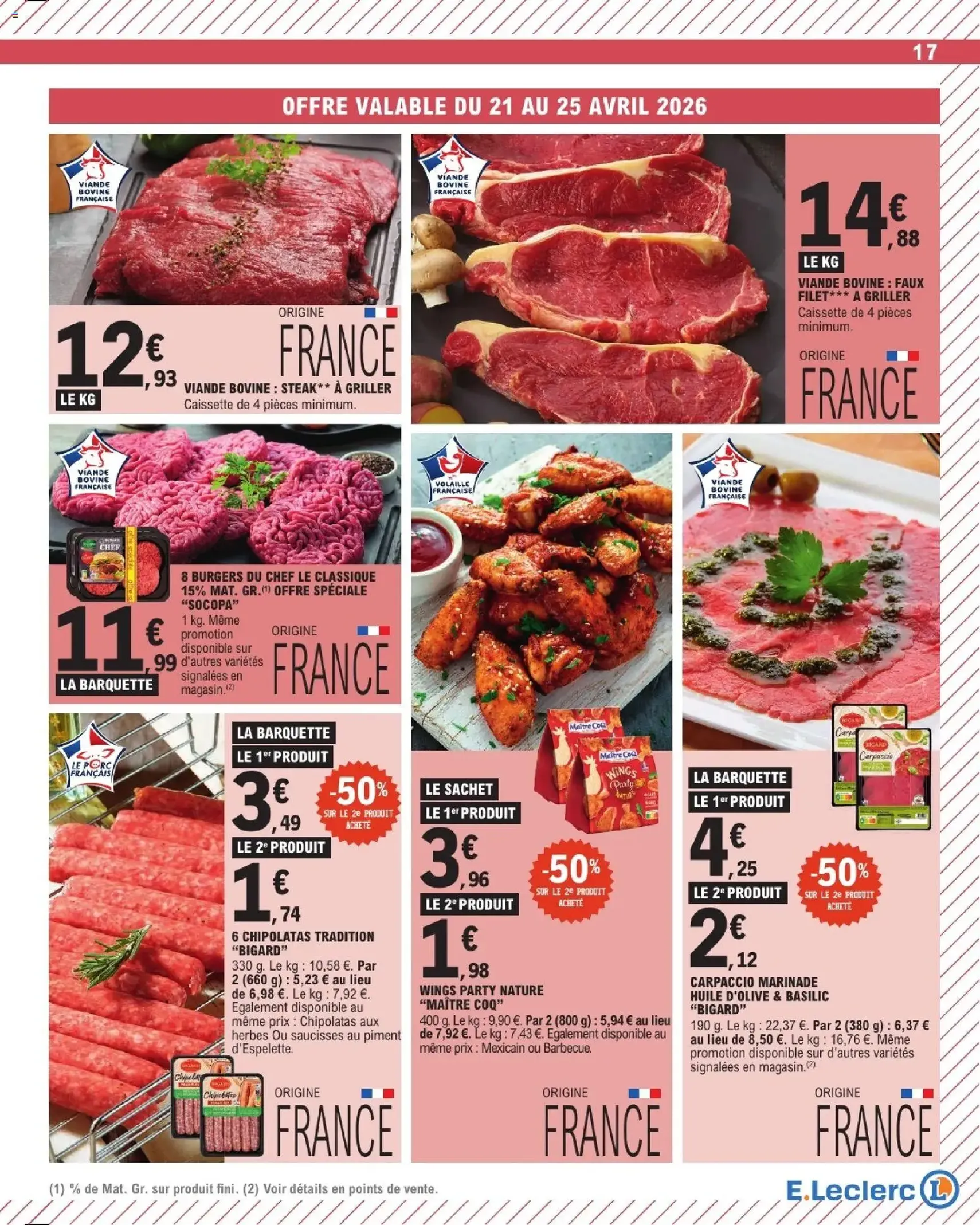 E.Leclerc catalogue de la semaine 17 - brochure valable à partir du 21/04/2026, page 17 sur 44