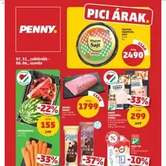 PENNY Akciós újság - szórólap előnézete érvényes 2025.07.31. -tól