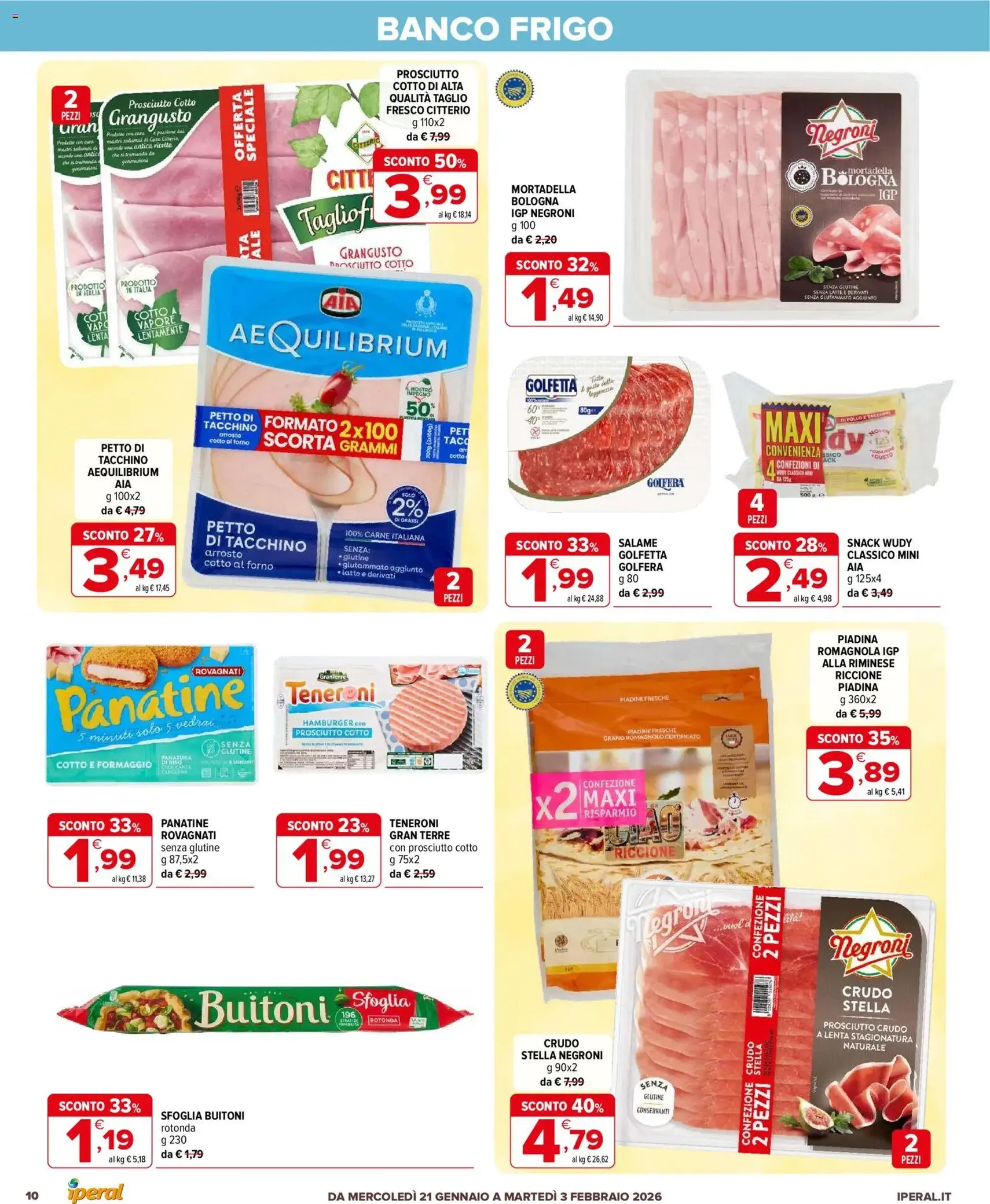 Volantino Iperal - volantino valido dal 21/01/2026 pagina 10 di 25