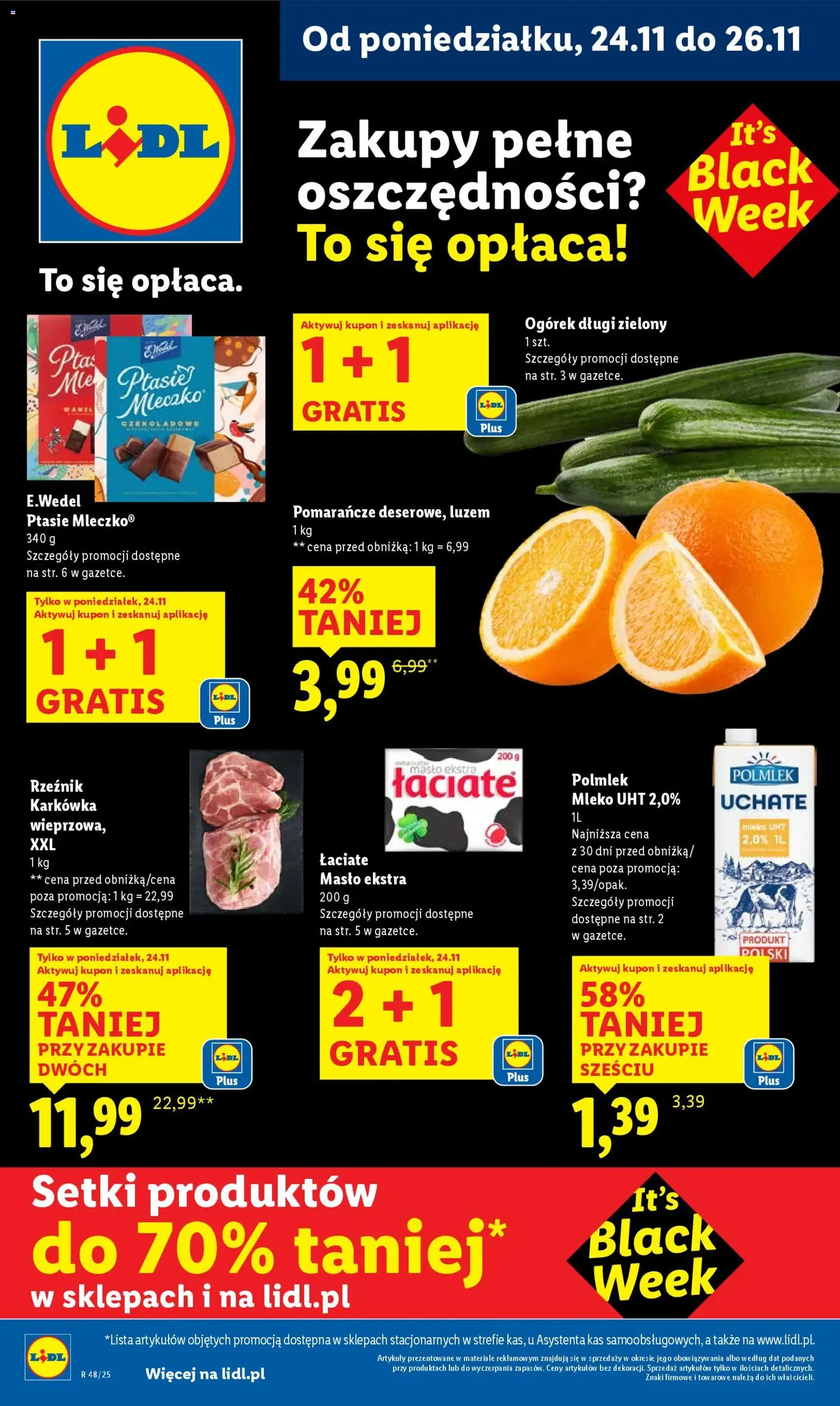 Lidl Black Friday - ważny gazetka od 24.11.2025 strona 1 z 68