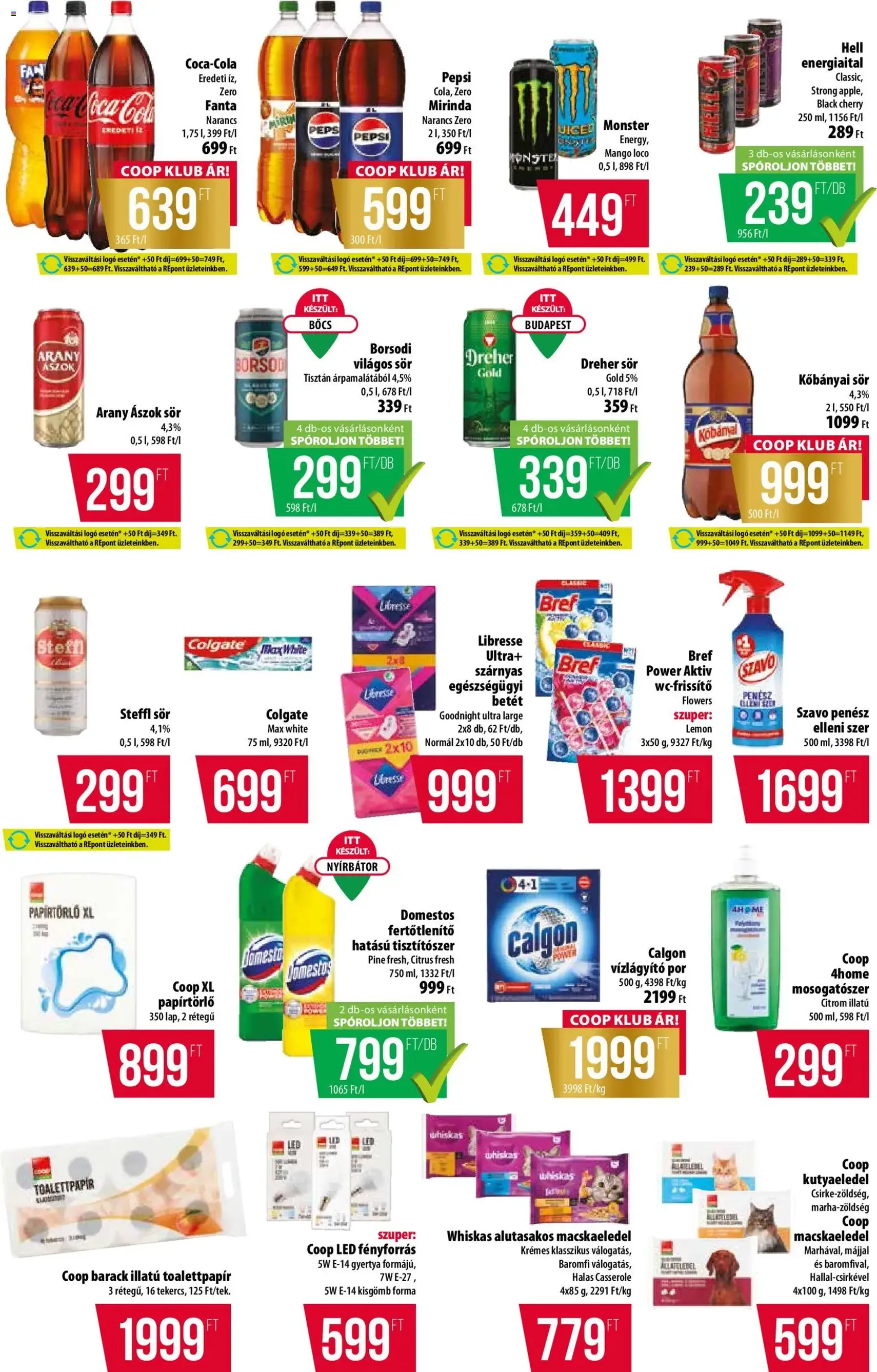 COOP Szolnok Akciós újság - 2025.11.27. érvényes szórólap 11 oldal 12 oldalból