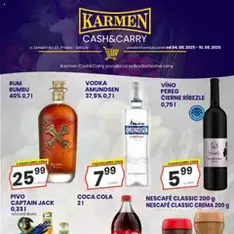 KARMEN CBA leták - náhľad letáku platný od 04.08.2025
