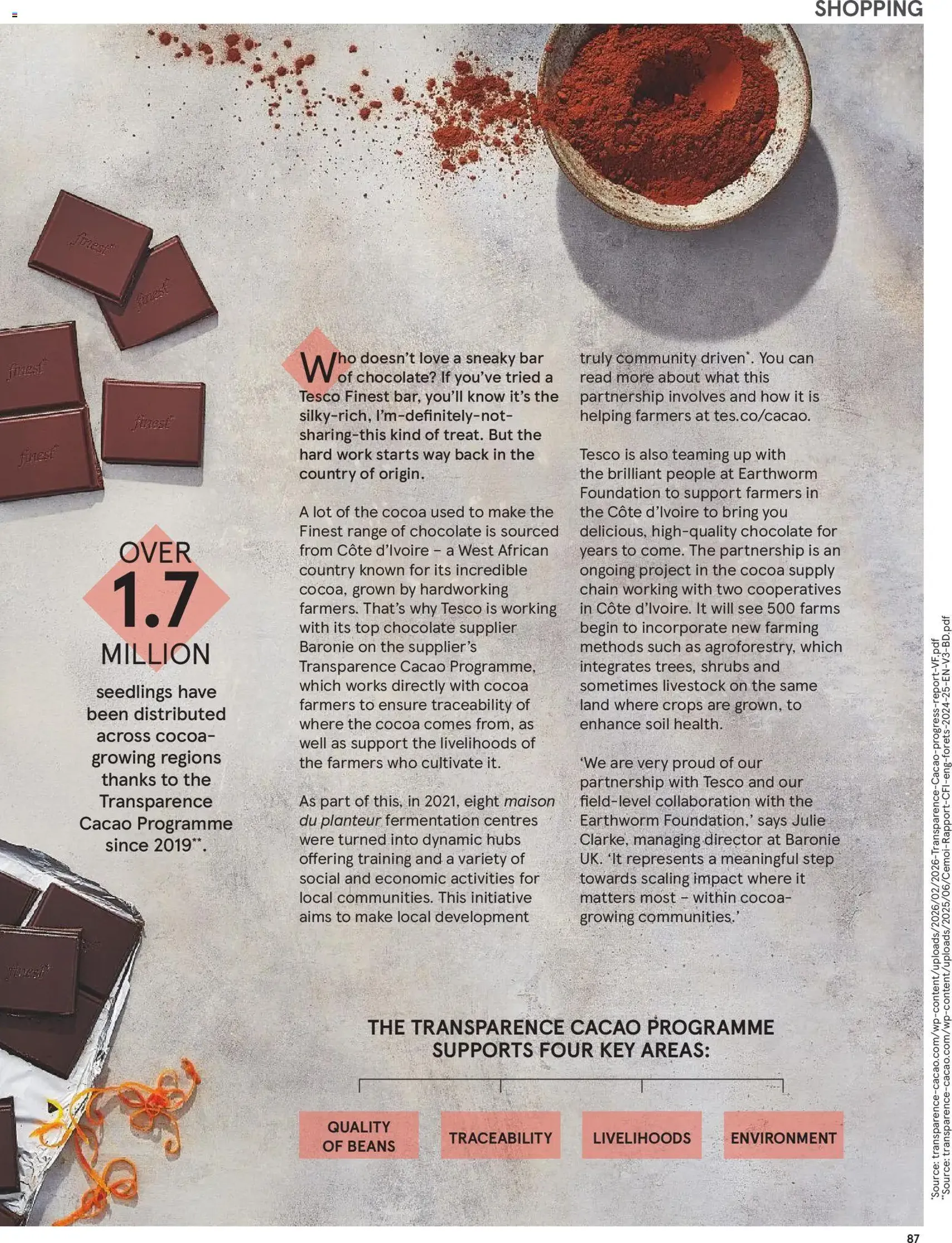 Tesco Magazine - May 2026 - valid flyer from 01/05/2026, page 87 of 100