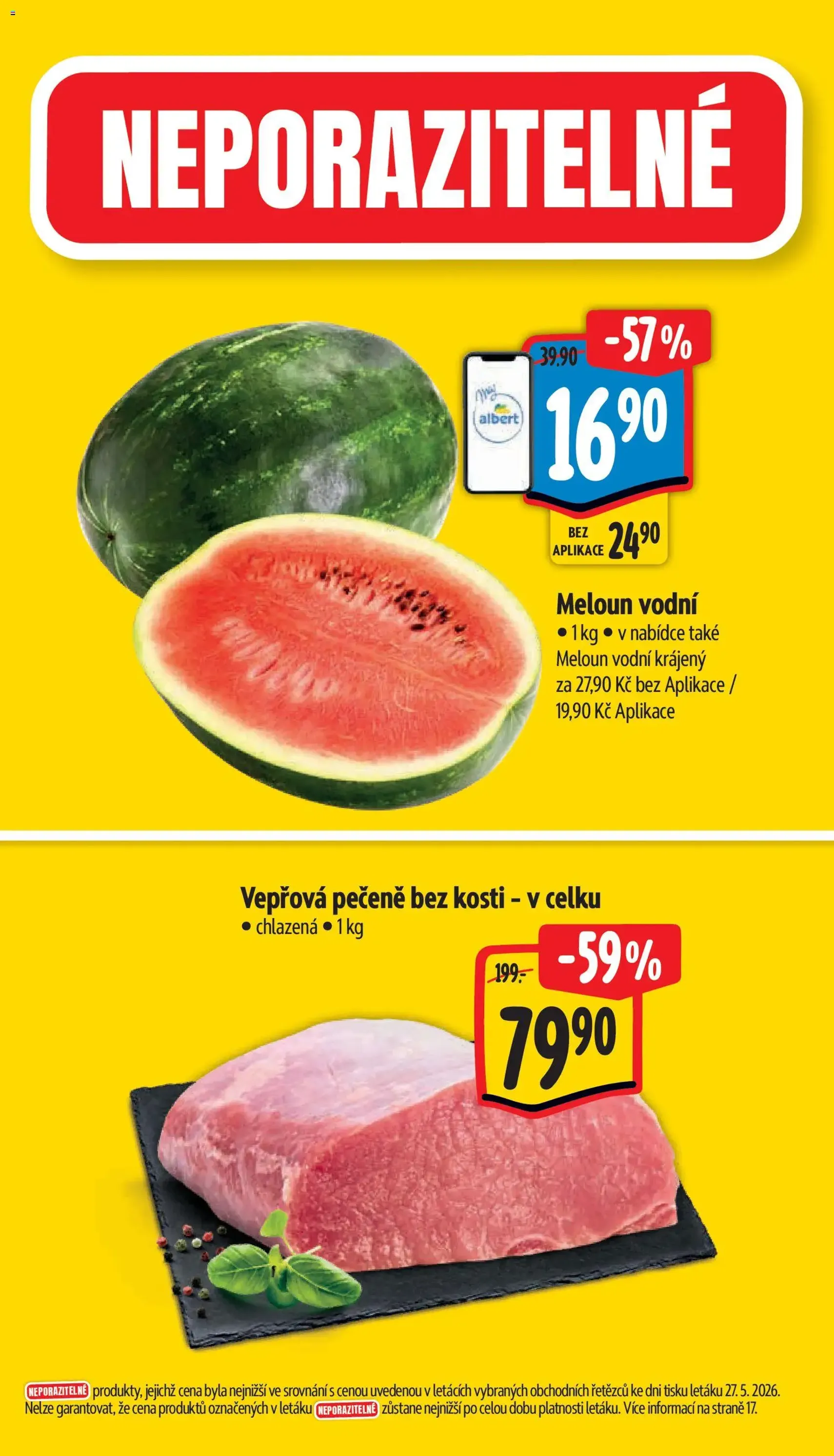Albert leták - Hypermarket - platný leták od 03.06.2026 strana 2 z 50