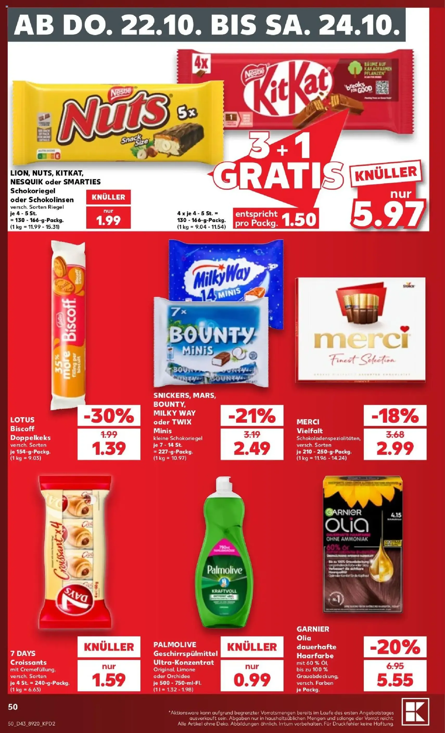 Kaufland Prospekt - Gültiger Prospekt ab 19.10.2026, Seite 50 von insgesamt 68