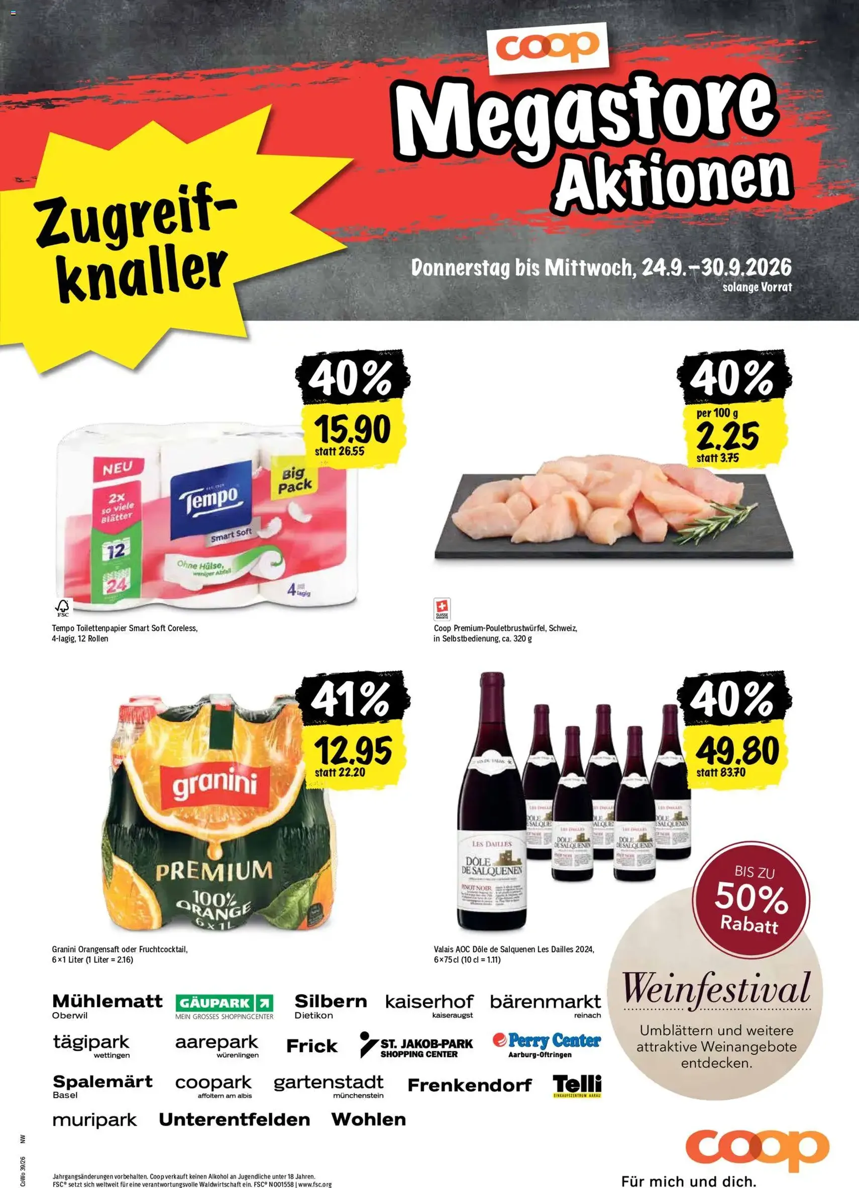 Coop aktionen - Gültiger Prospekt ab 24.09.2026, Seite 21 von insgesamt 24