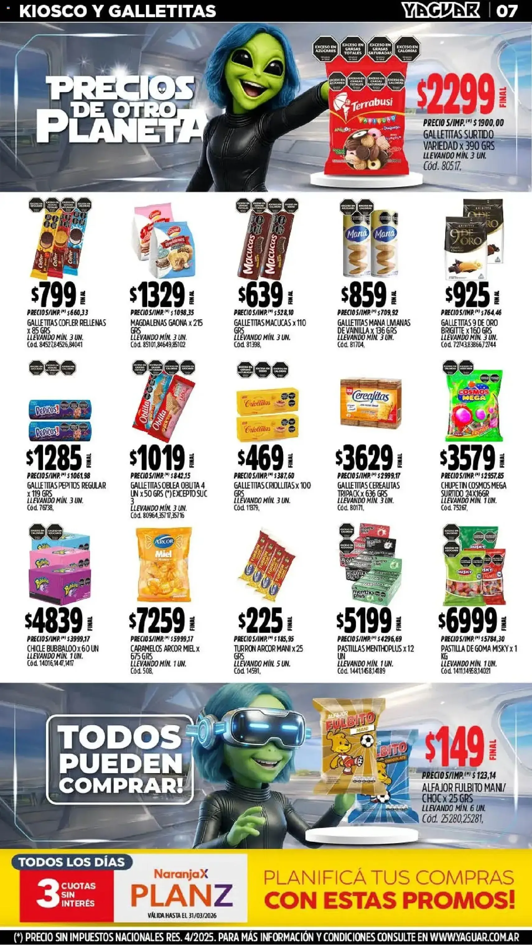 Yaguar catálogo - folleto válido desde 02/03/2026 página 7 de 17