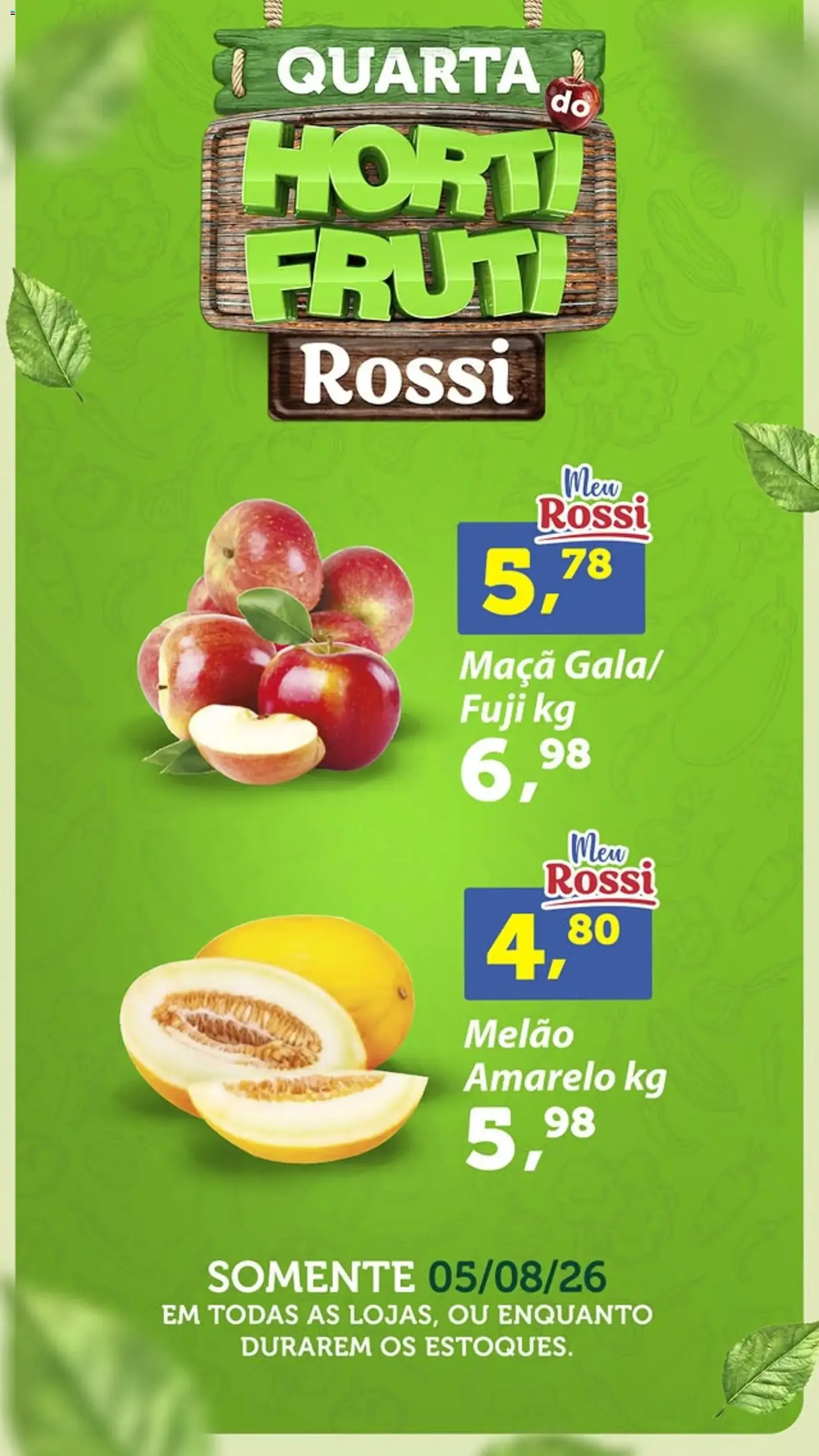Rossi Supermercados ofertas Hortifruti - folheto válido a partir de 05/08/2026 página 3 de 5