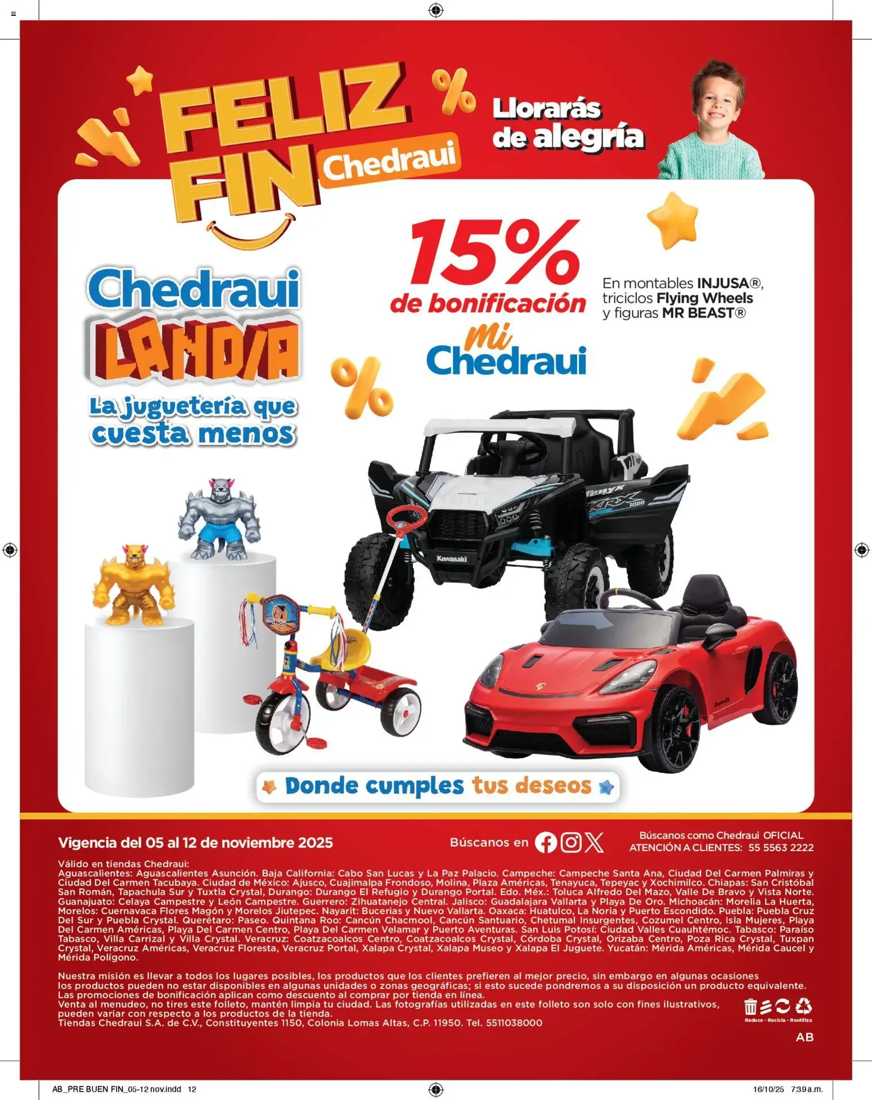 Chedraui Buen Fin - folleto válido desde 05/11/2025 página 12 de 12