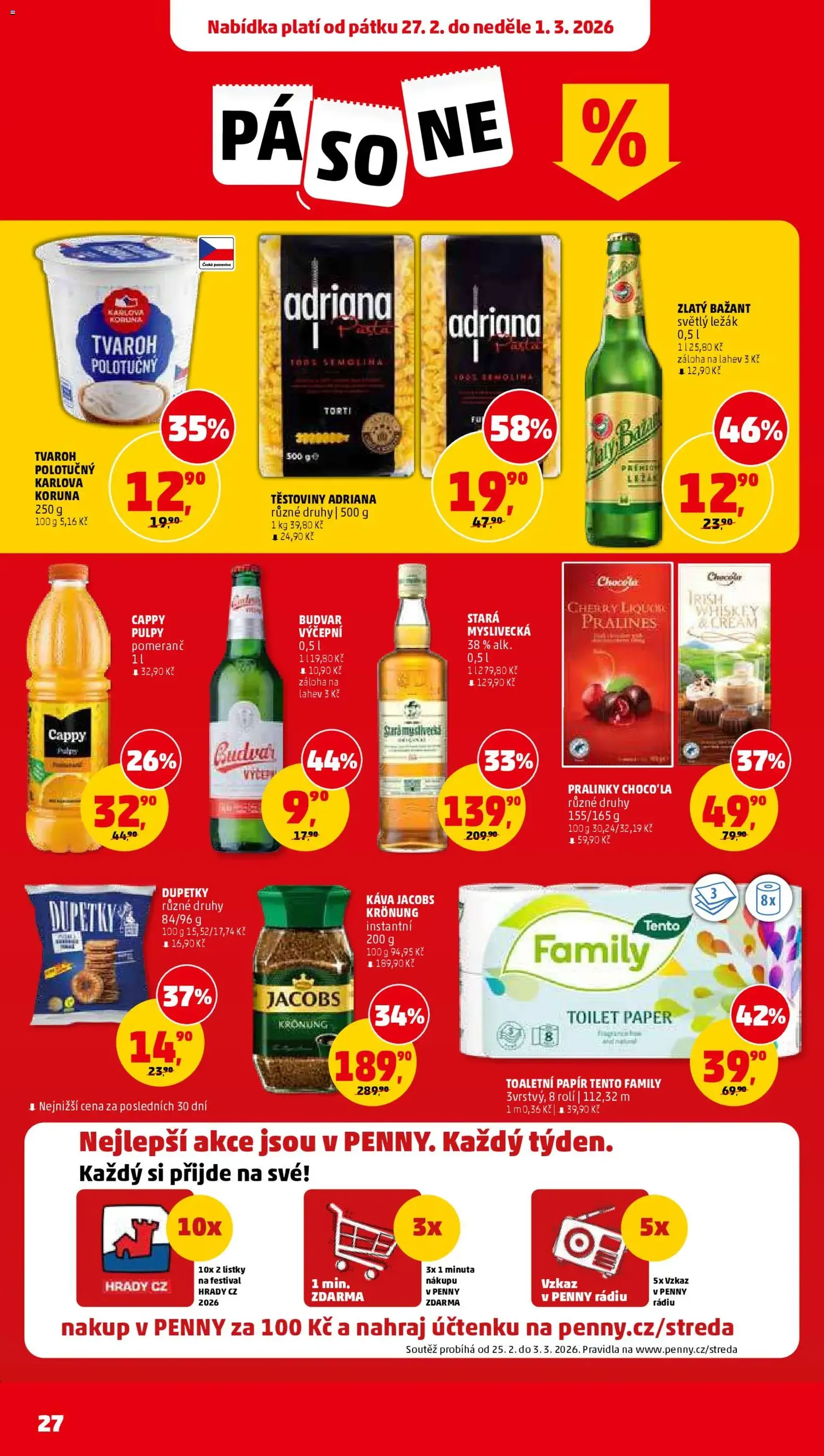 Penny Market leták - platný leták od 25.02.2026 strana 27 z 32
