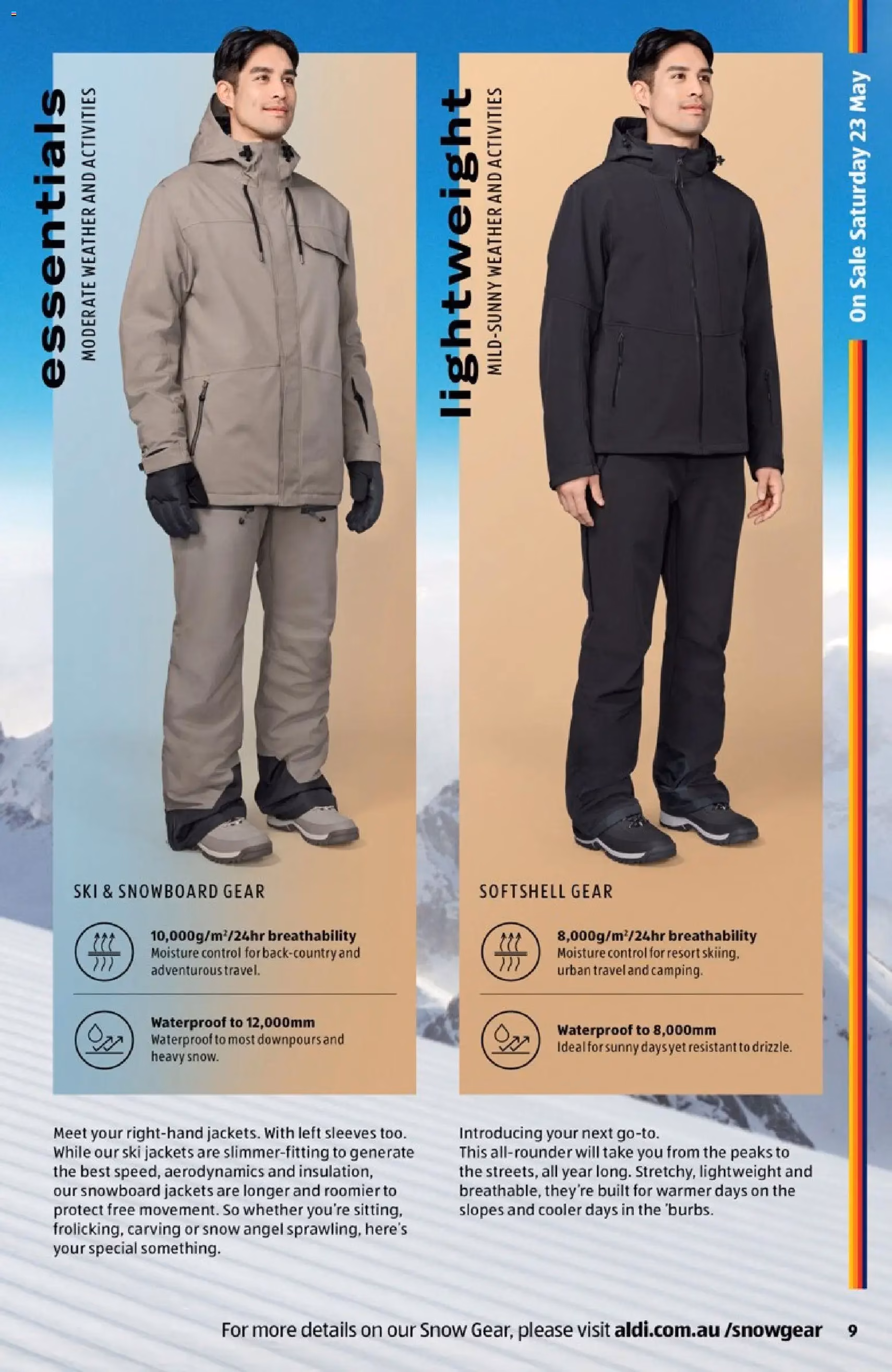 Aldi Snow Gear - valid flyer from 20/05/2026, page 9 of 40