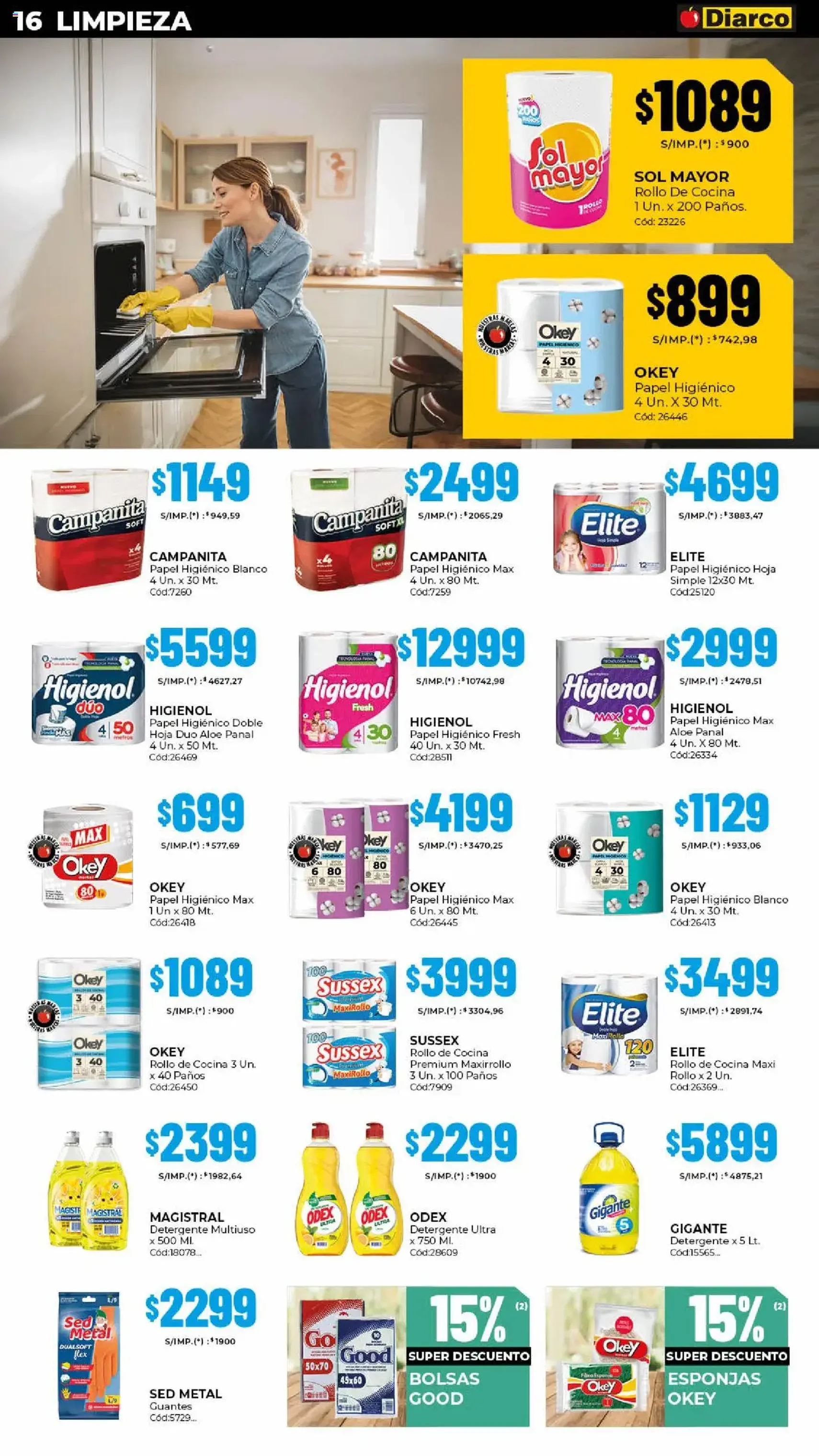 Diarco ofertas - folleto válido desde 20/10/2025 página 16 de 21 Diarco ofertas - folleto válido desde 20/10/2025 página 16 de 21