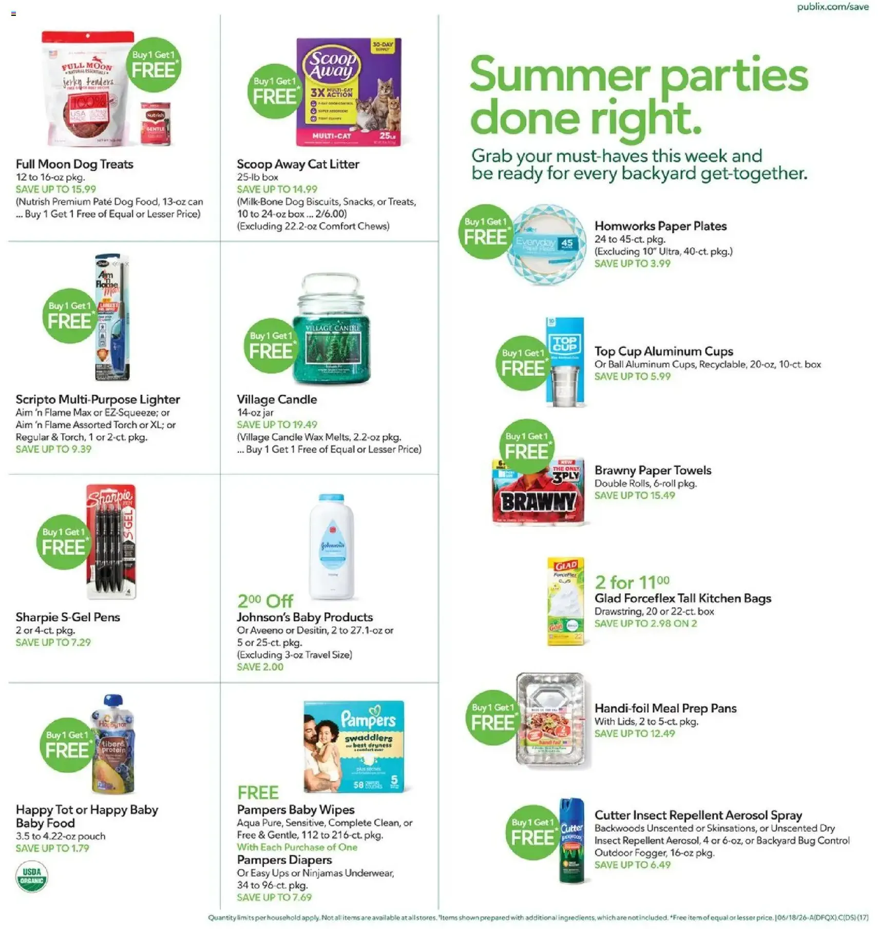 Publix Weekly Ad - valid flyer from 06/17/2026, page 17 of 20