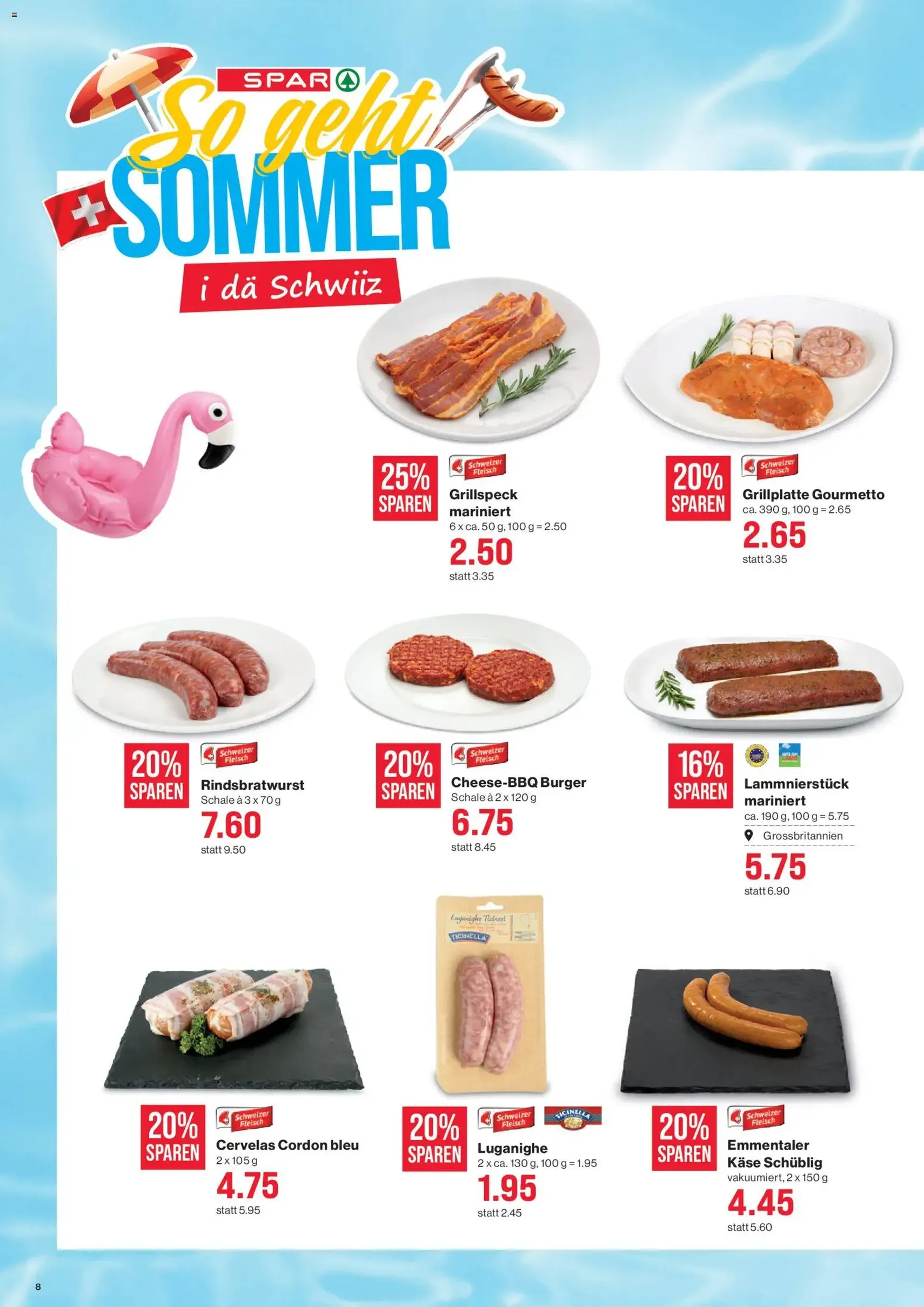 SPAR aktionen - Gültiger Prospekt ab 16.07.2026, Seite 8 von insgesamt 17