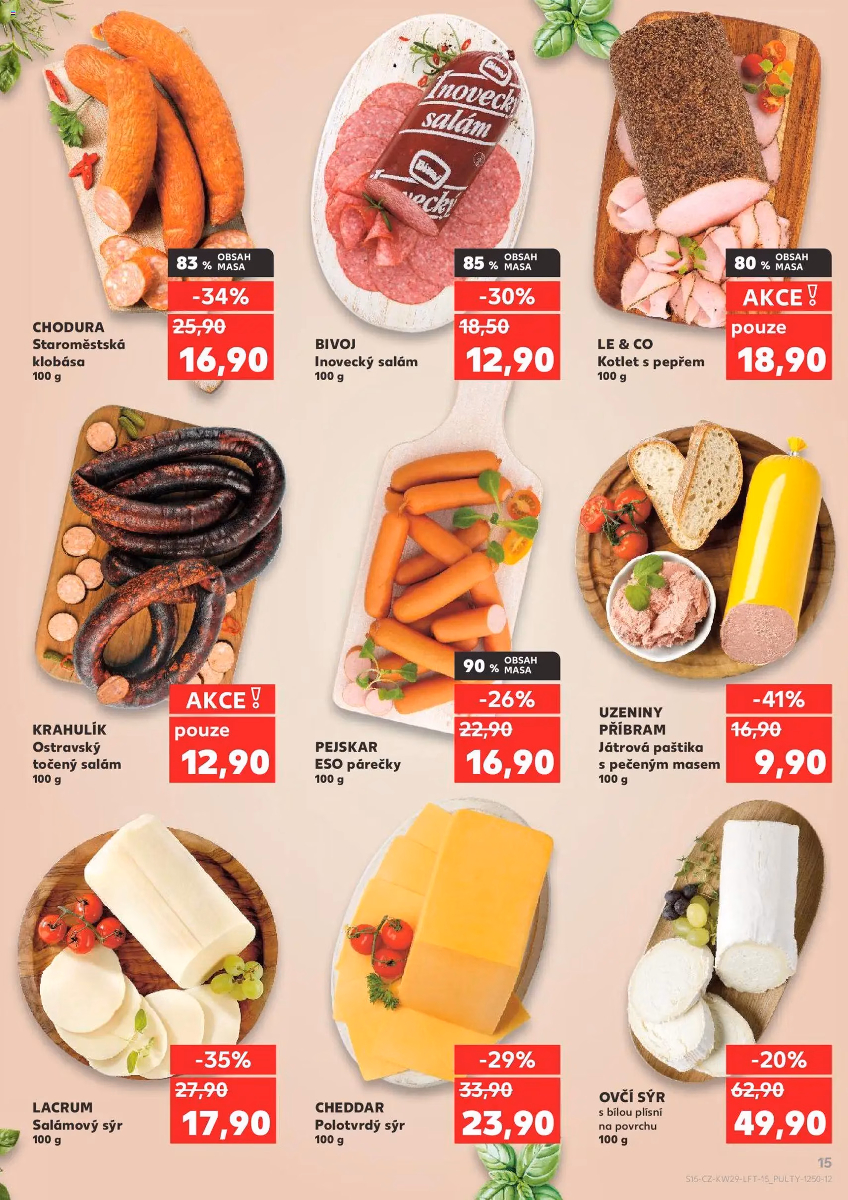 Kaufland leták - platný leták od 15.07.2026 strana 15 z 52