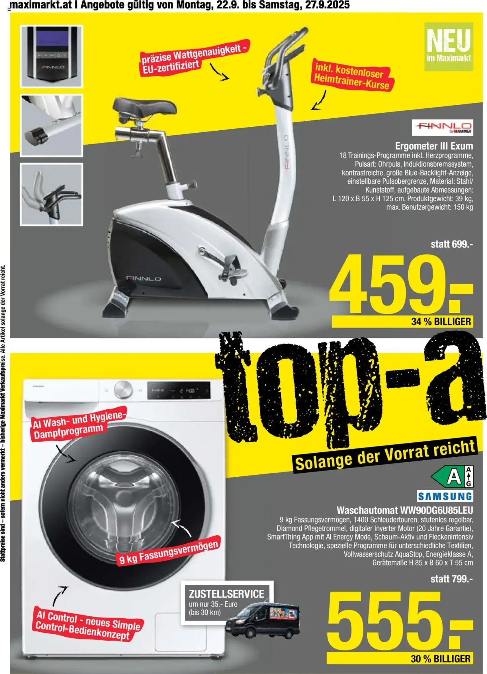 Maximarkt Flugblatt - Gültiger Prospekt ab 22.09.2025, Seite 14 von insgesamt 16