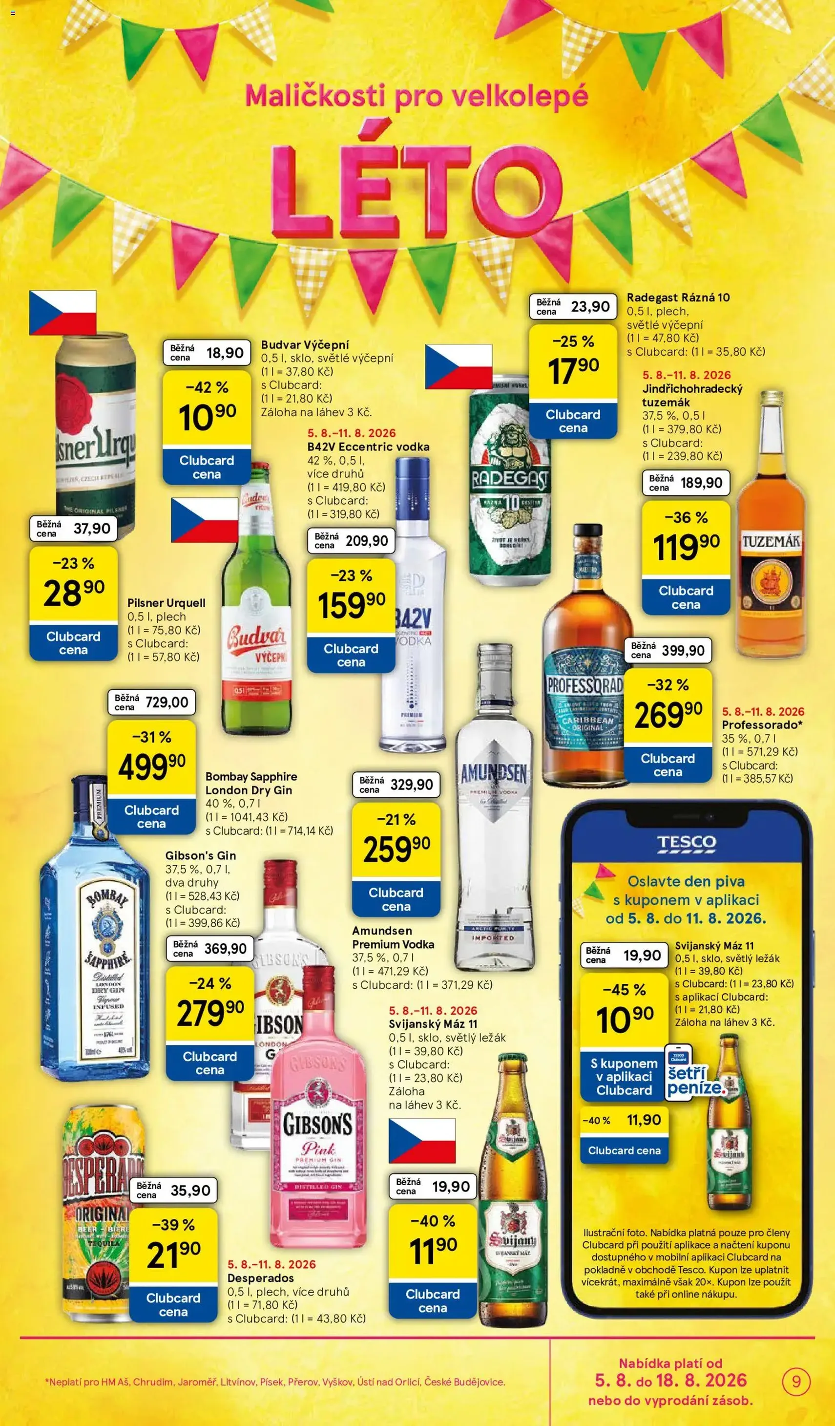 Tesco leták - Hypermarket - platný leták od 05.08.2026 strana 9 z 31
