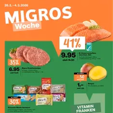Migros Aktionen - Prospekt Vorschau gültig ab 26.02.2026