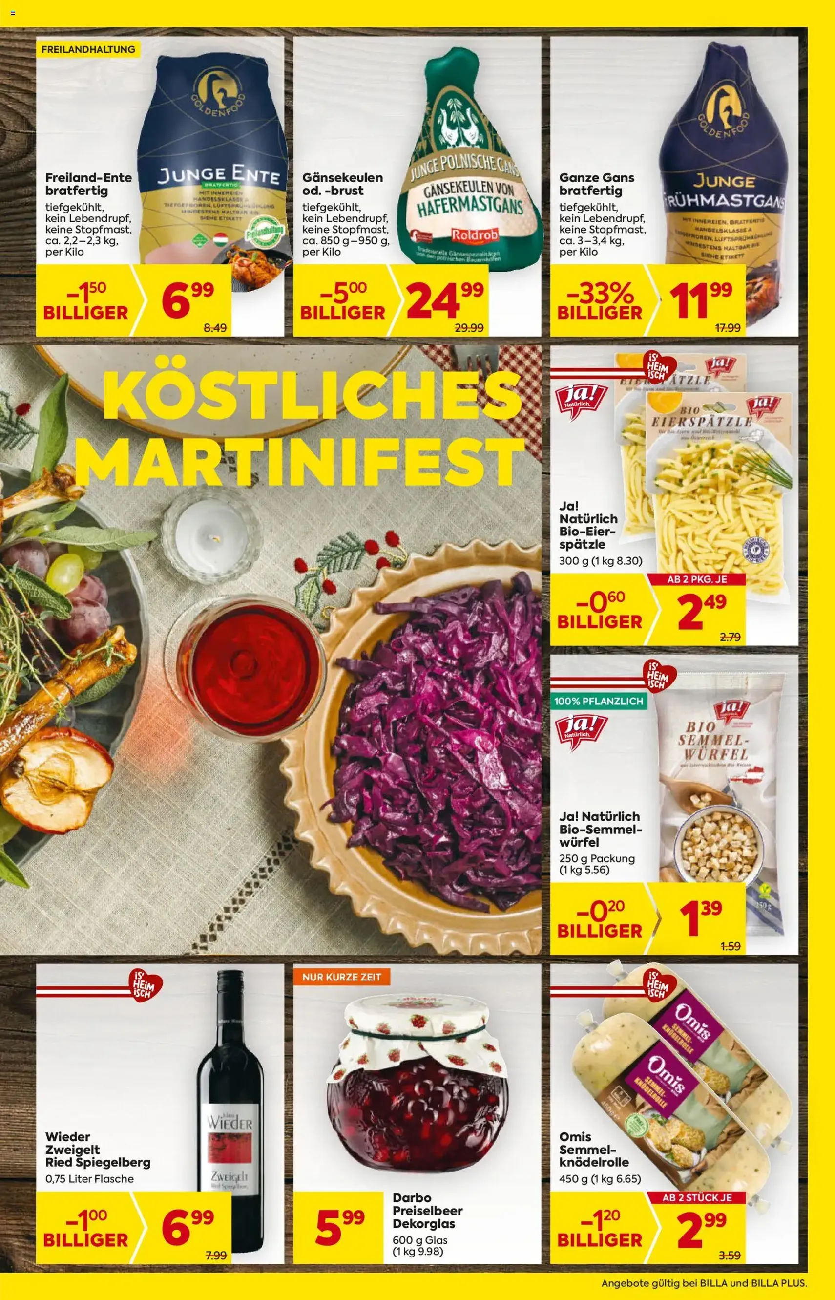 Billa Flugblatt - Gültiger Prospekt ab 30.10.2025, Seite 11 von insgesamt 26