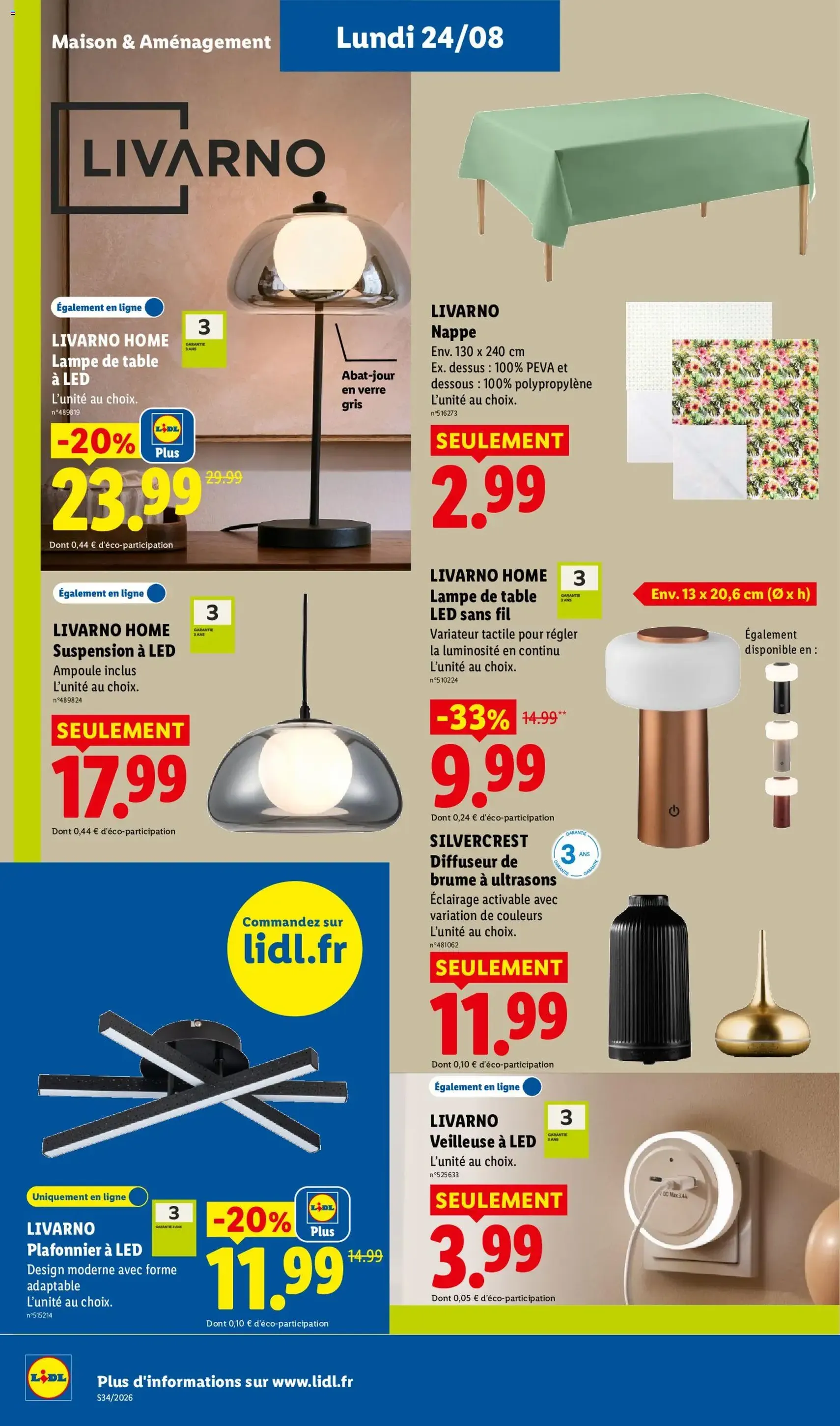 LIDL catalogue - brochure valable à partir du 20/08/2026, page 50 sur 54