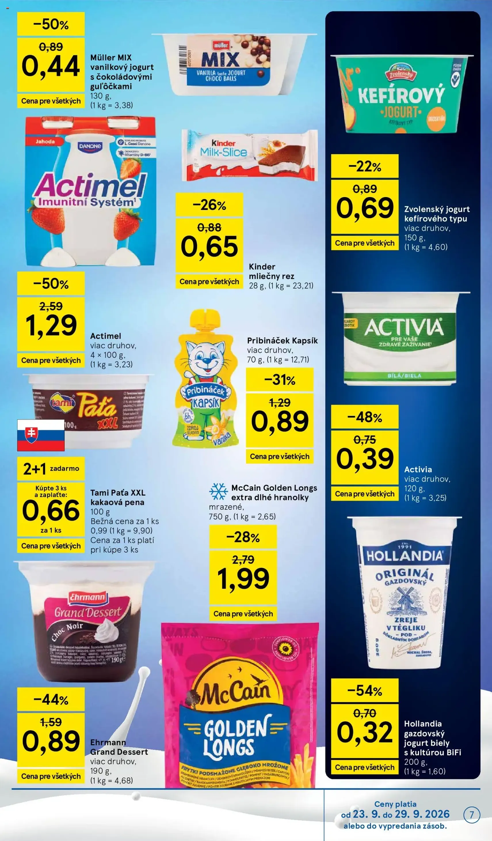 Tesco Hypermarket - leták - platný leták od 23.09.2026 strana 7 z 48
