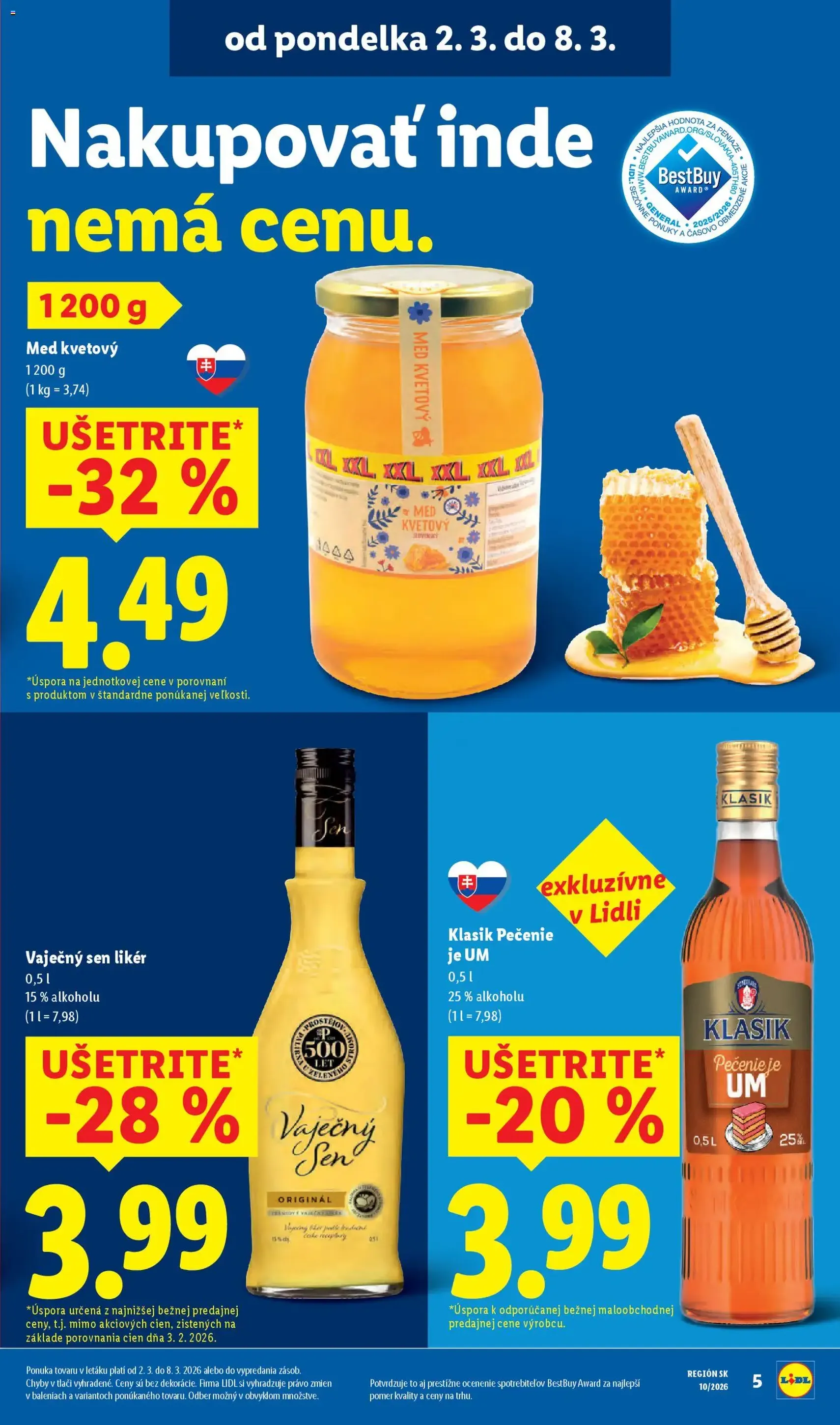Lidl leták - platný leták od 05.03.2026 strana 4 z 105