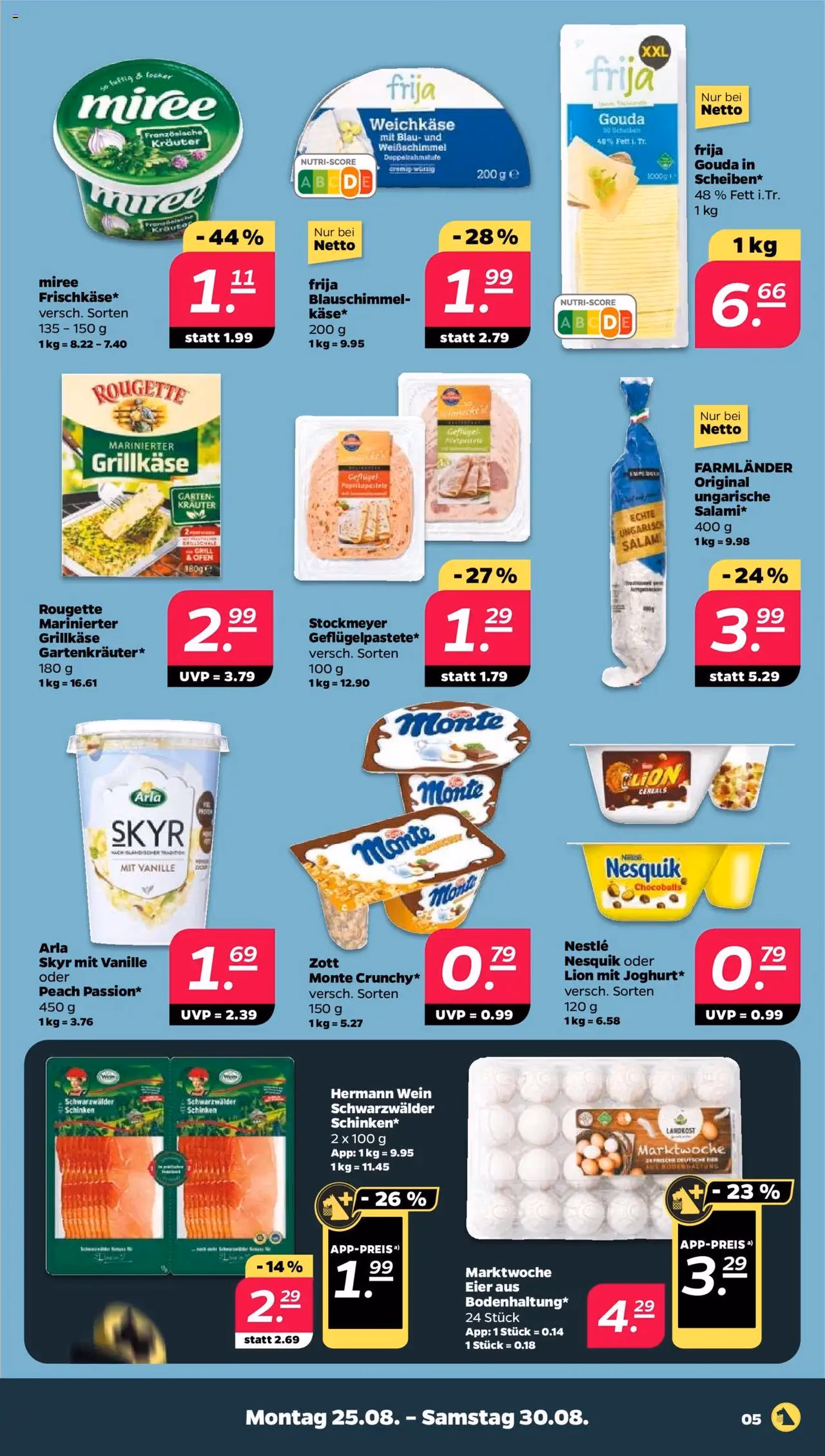 Netto Prospekt - Gültiger Prospekt ab 25.08.2025, Seite 5 von insgesamt 30 Netto Prospekt - Gültiger Prospekt ab 25.08.2025, Seite 5 von insgesamt 30