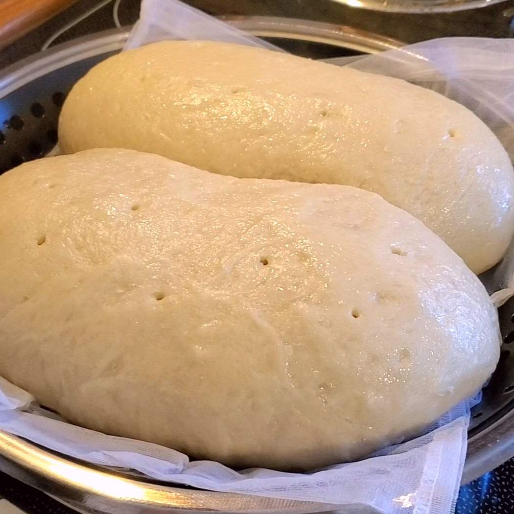 Parená kysnutá knedľa. Mäkká a nadýchaná aj na druhý deň!